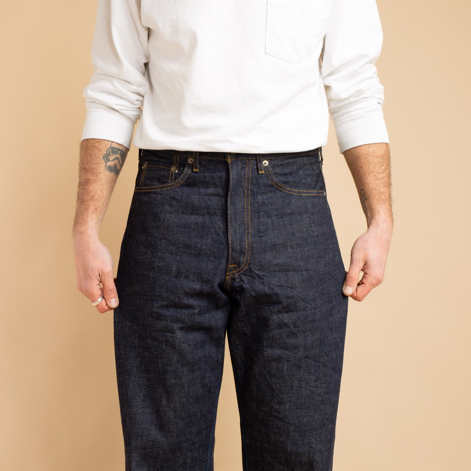 JAPAN BLUE / J504 12,5oz Loose Fit Africa Cotton Selvedge