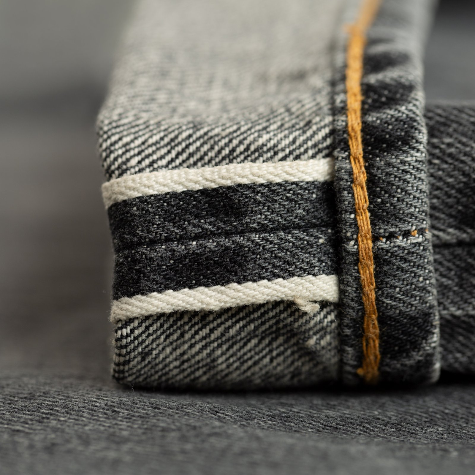 F160 '66 Type Selvedge Denim Black