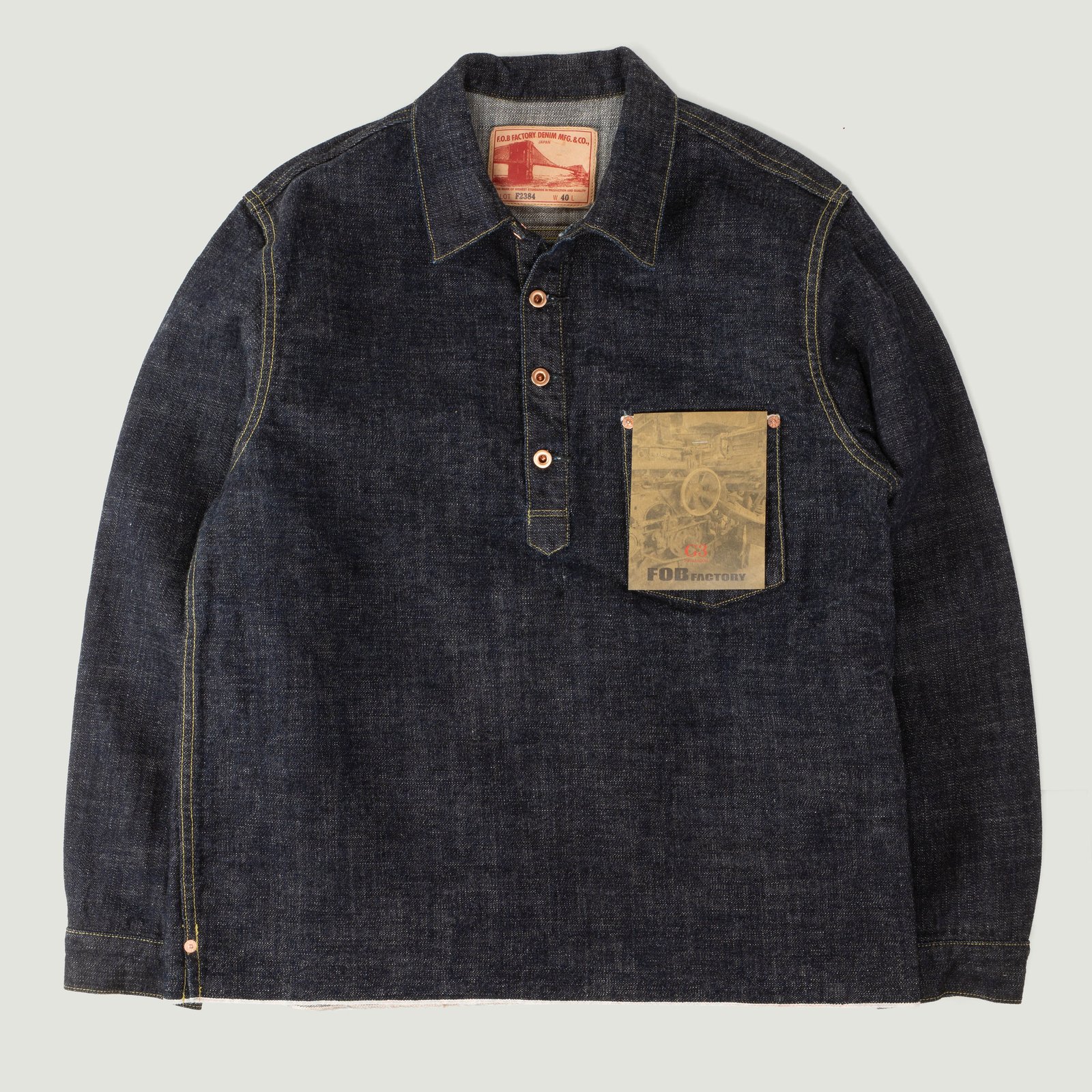 G3 Denim Pull Over Jacket