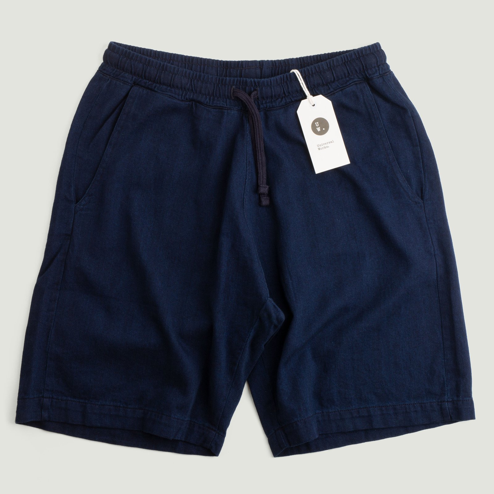 Lumber Short Indigo Herringbone Denim