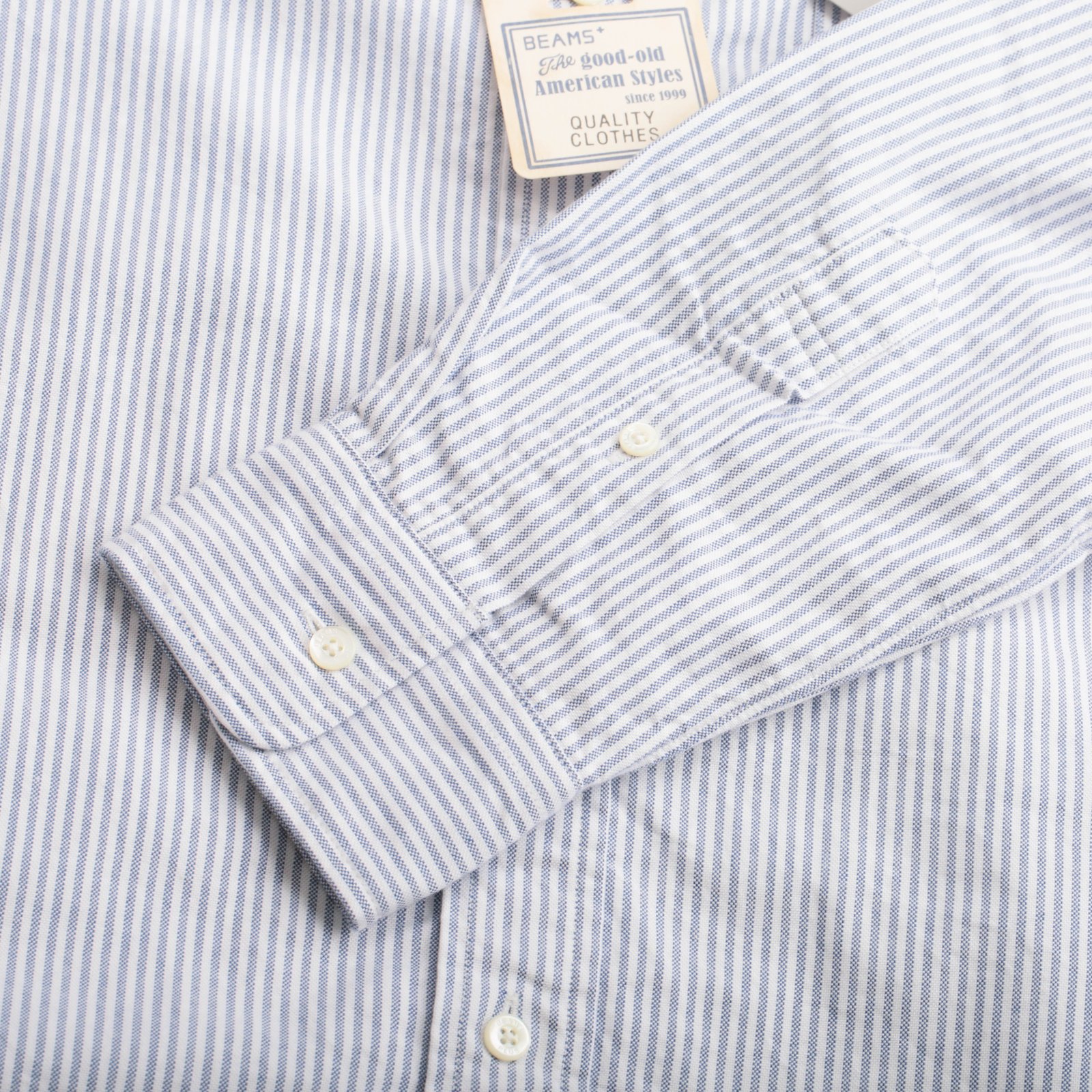 BD Oxford Shirt Candy Stripe Blue