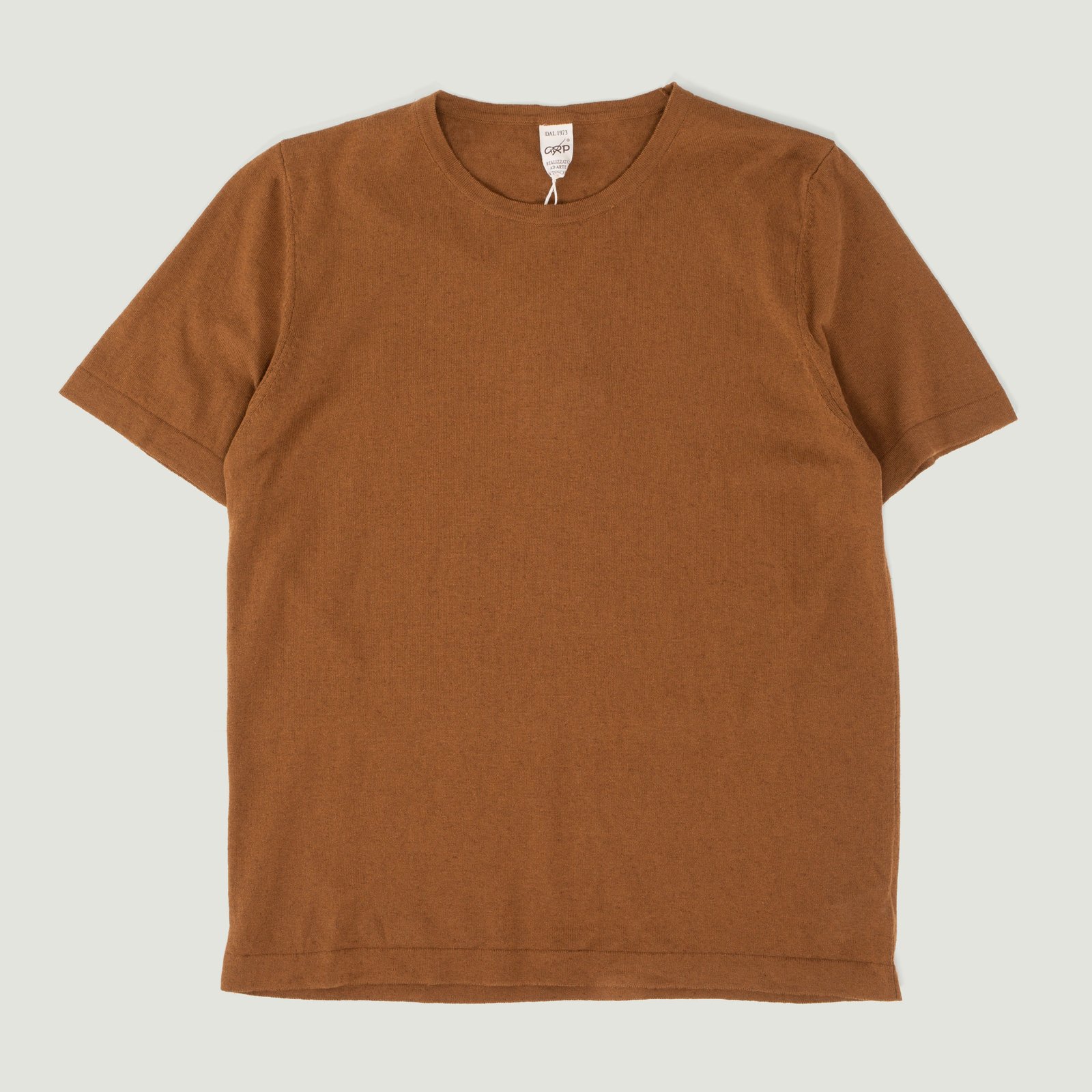 GRP / Crewneck Short Sleeve Tobacco