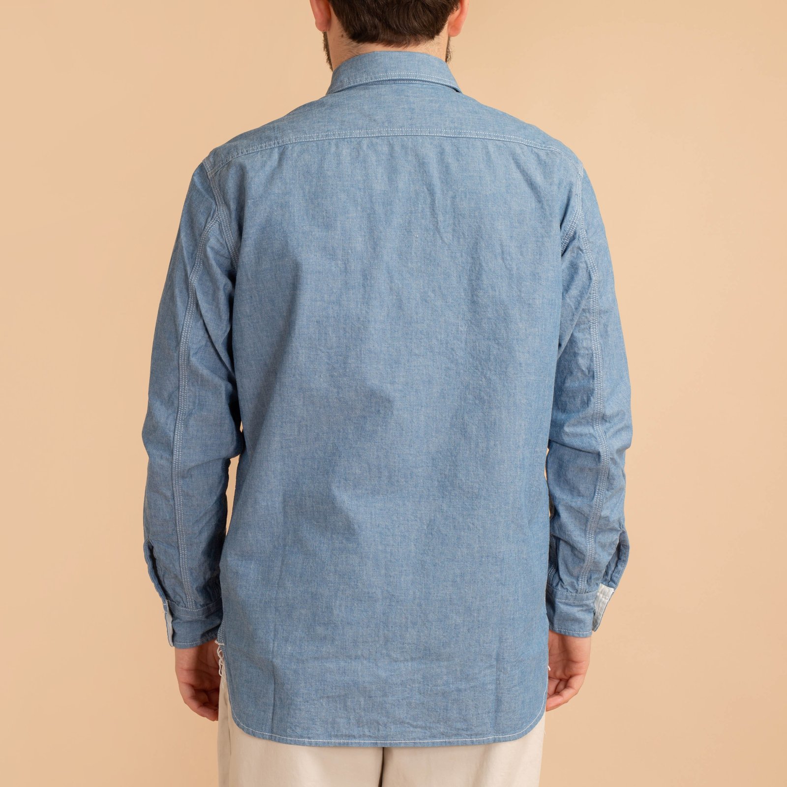 Sax Chambray Work Shirt