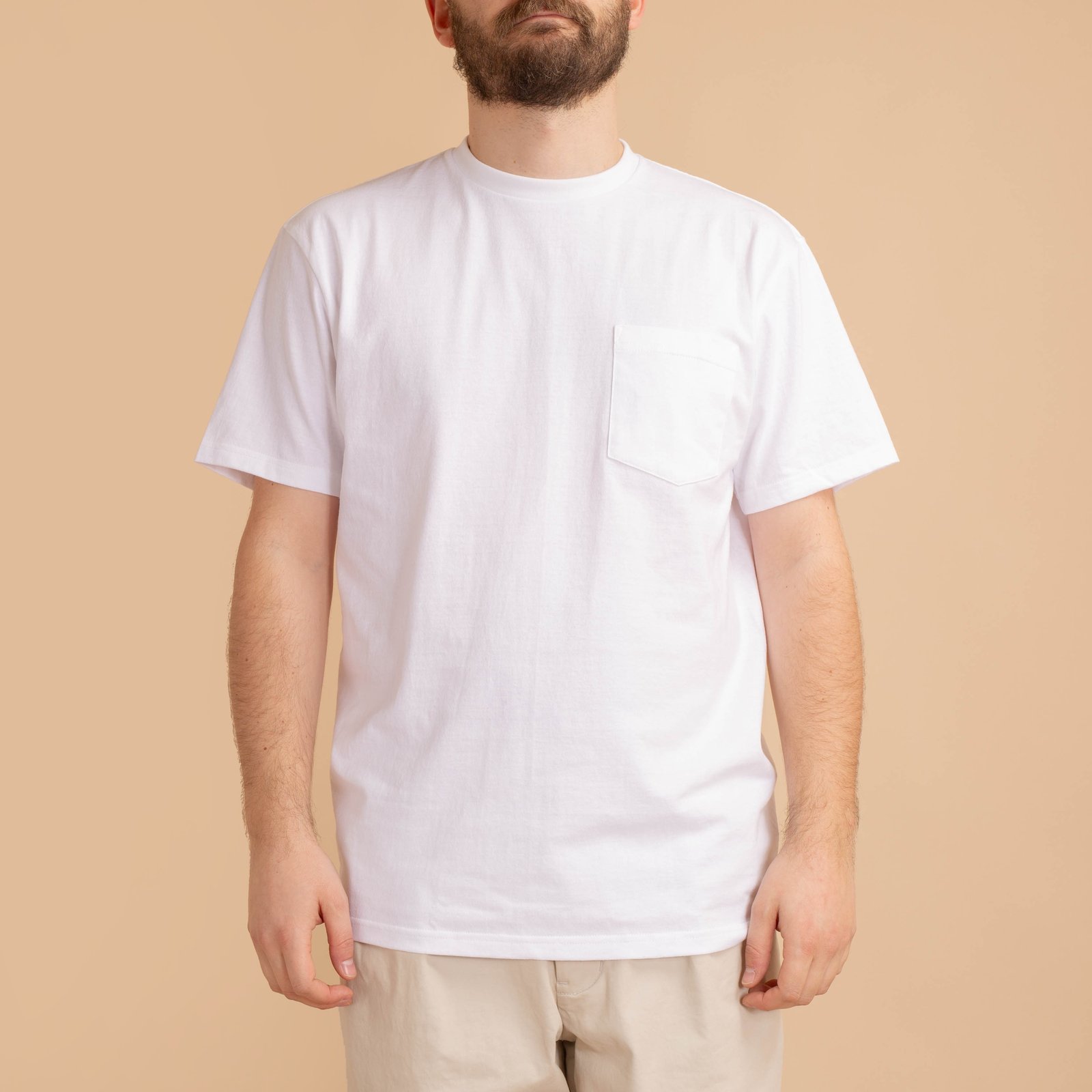 2 Pack Pocket Tee White