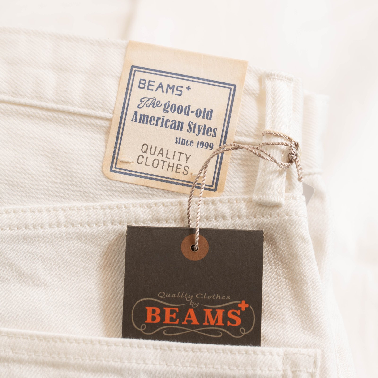 5 Pocket White Denim