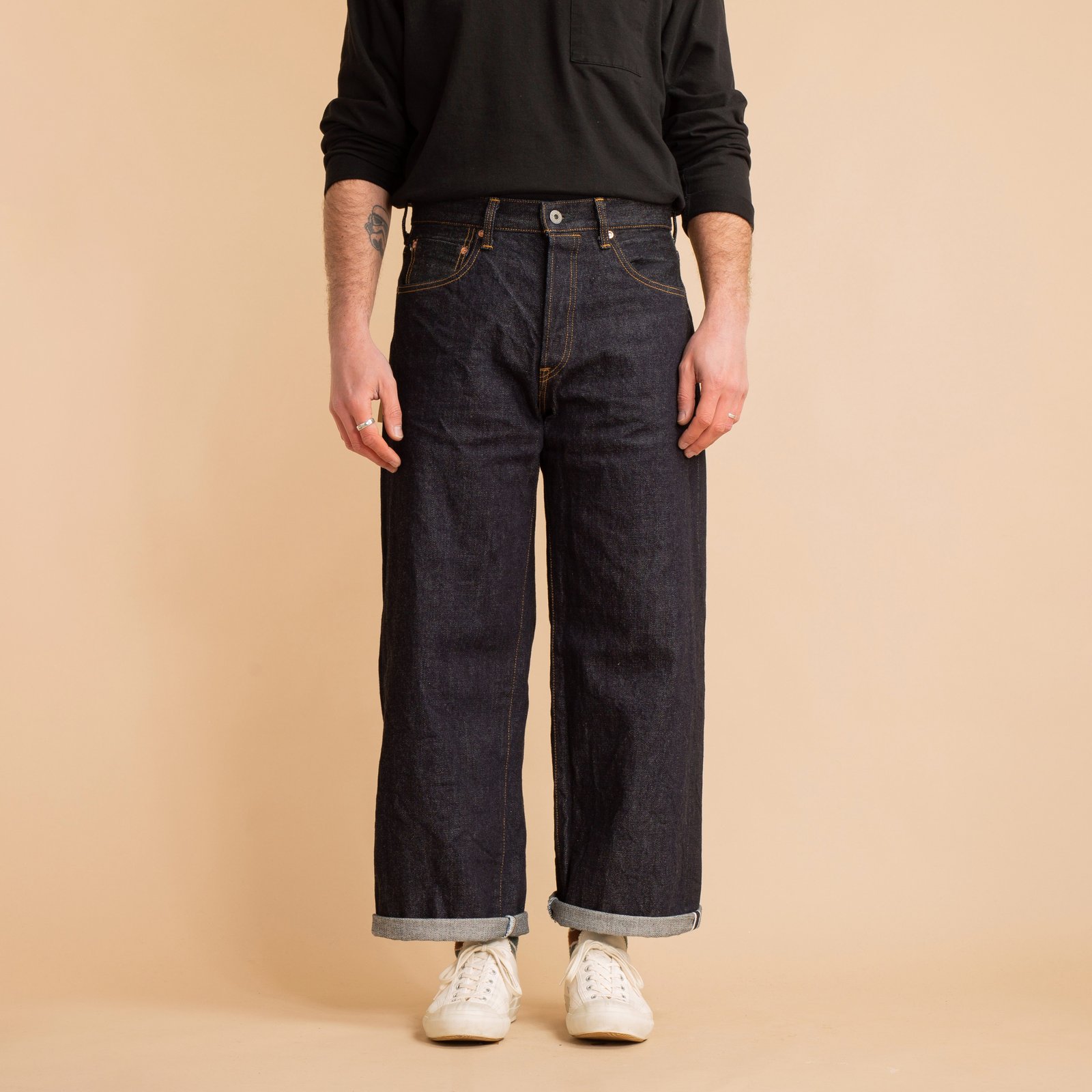 222 "Super Wide Straight" 15oz Low Tension Denim