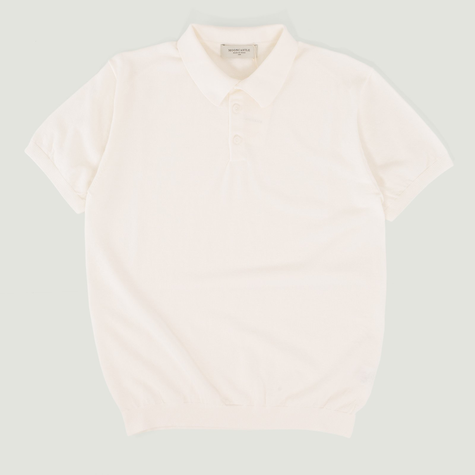 Ice Cotton Poloneck Off-White