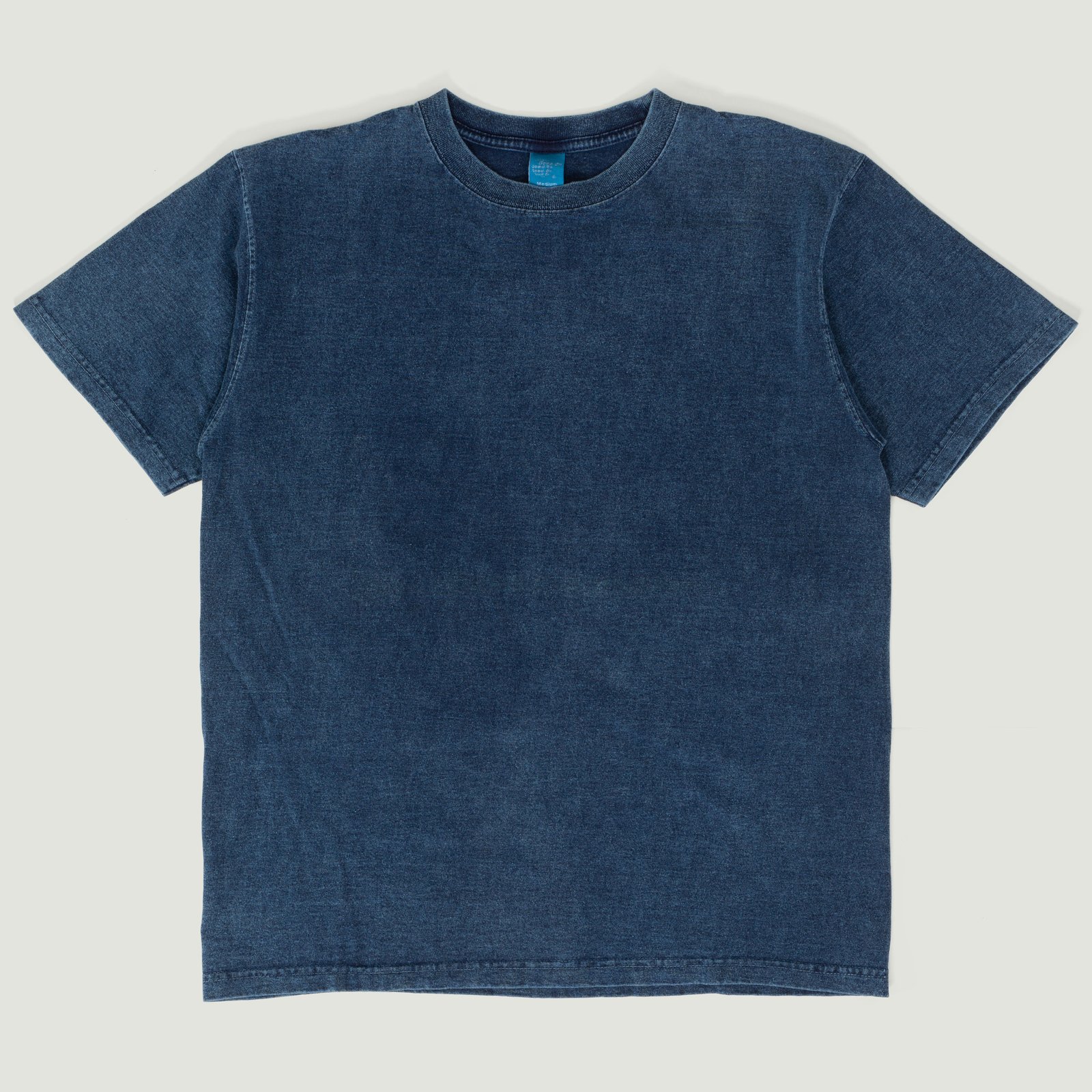 Short Sleeve Crew T-Shirt Indigo Shave