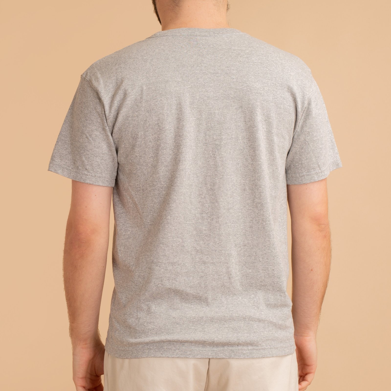 Short Sleeve Crew T-Shirt in Metal Color