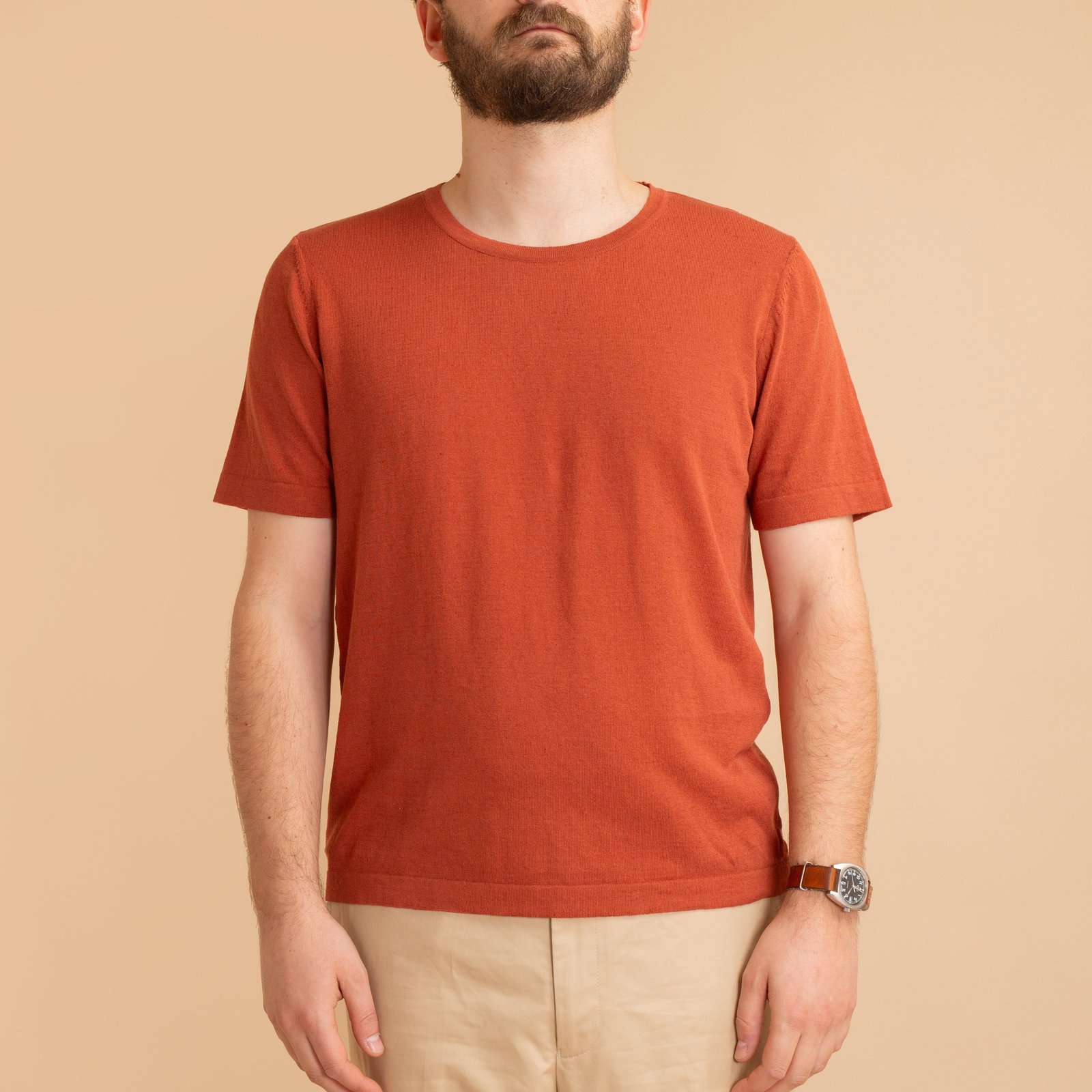 GRP / Crewneck Short Sleeve Rust