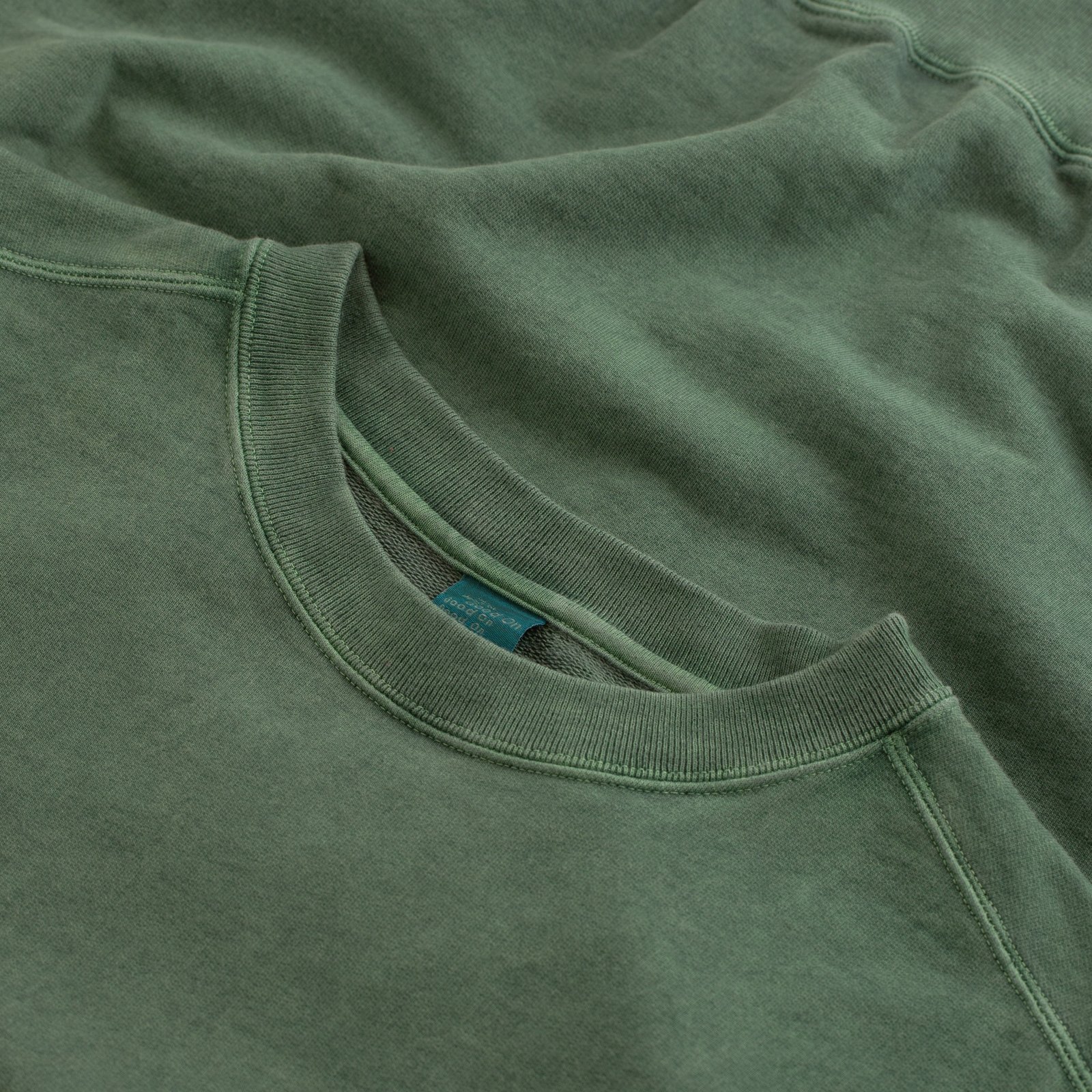 Short Sleeve Terry Shirt - Dark Green