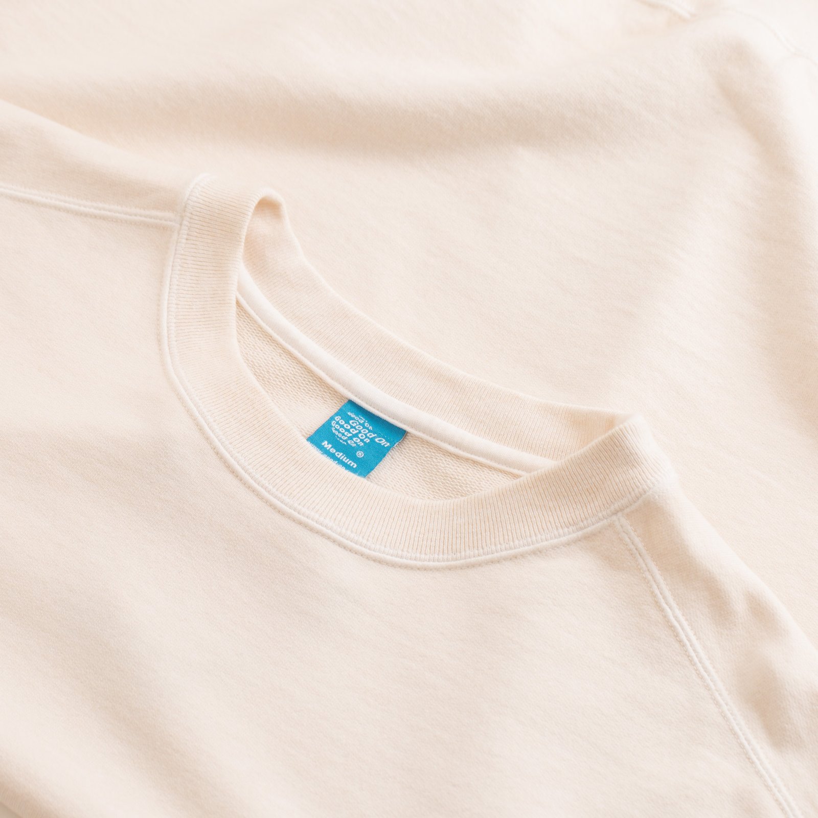 Short Sleeve Terry Shirt in Natural Color