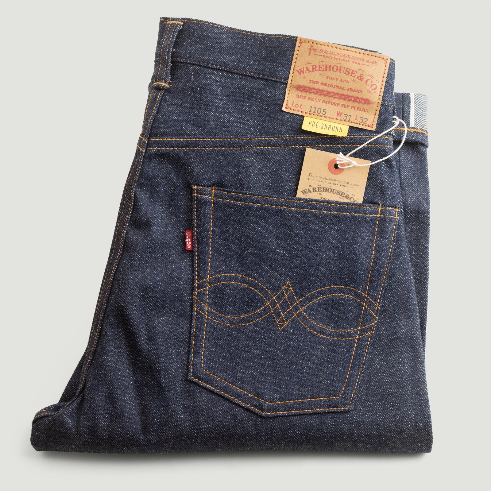 Lot. 1105 "Late 1970's" Blue Selvedge Denim