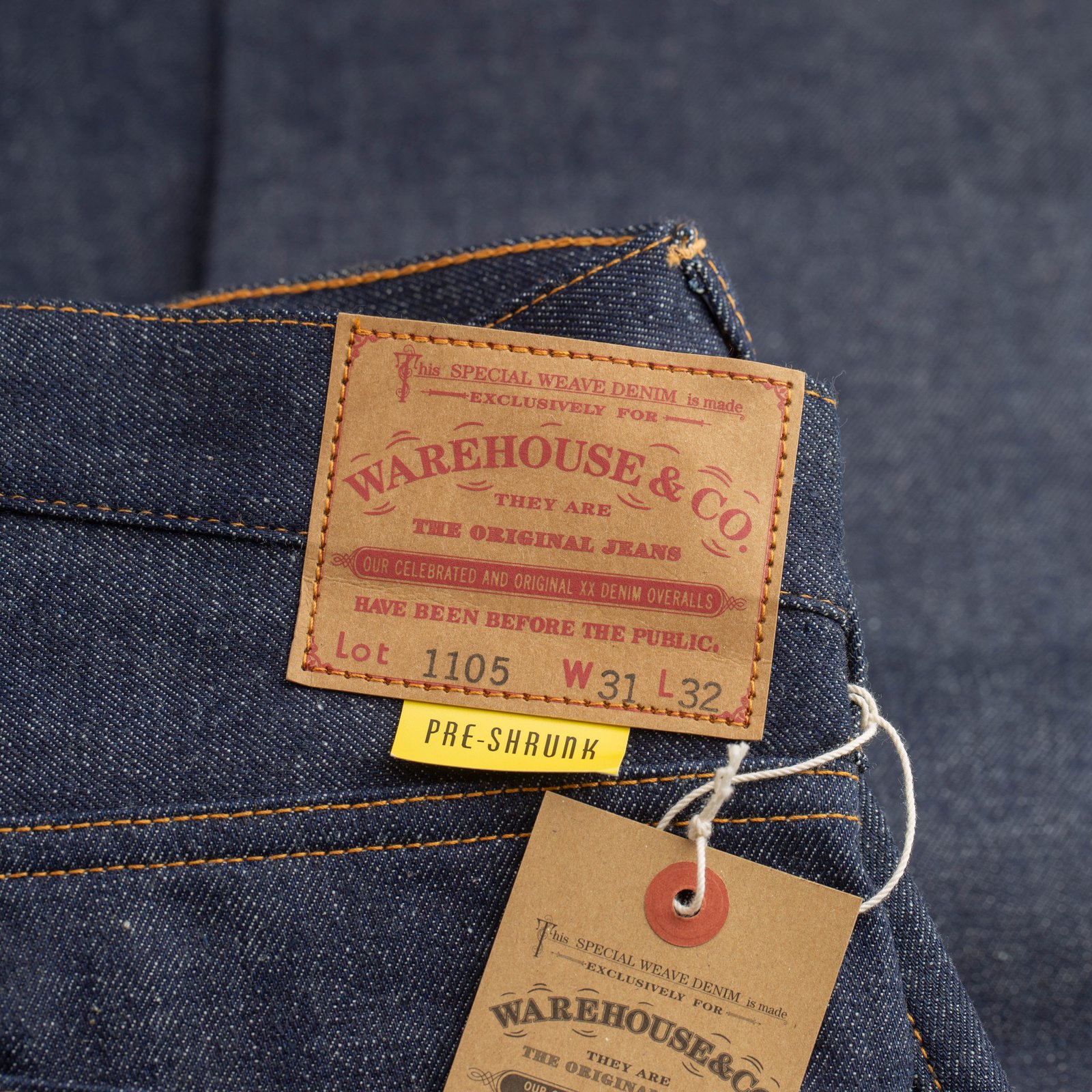 Lot. 1105 "Late 1970's" Blue Selvedge Denim