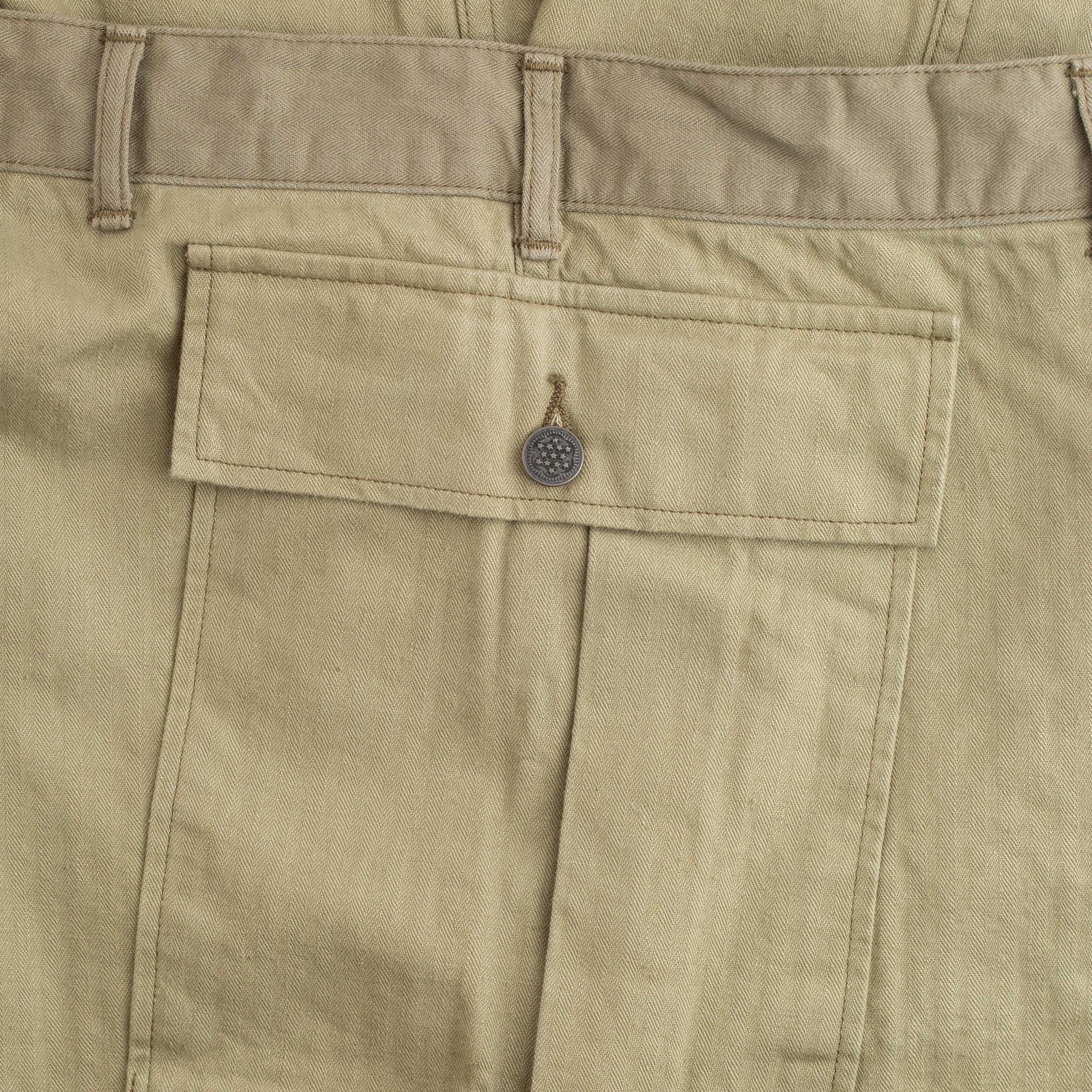 Lot. 1098 U.S Army Herringbone Pants OD Green