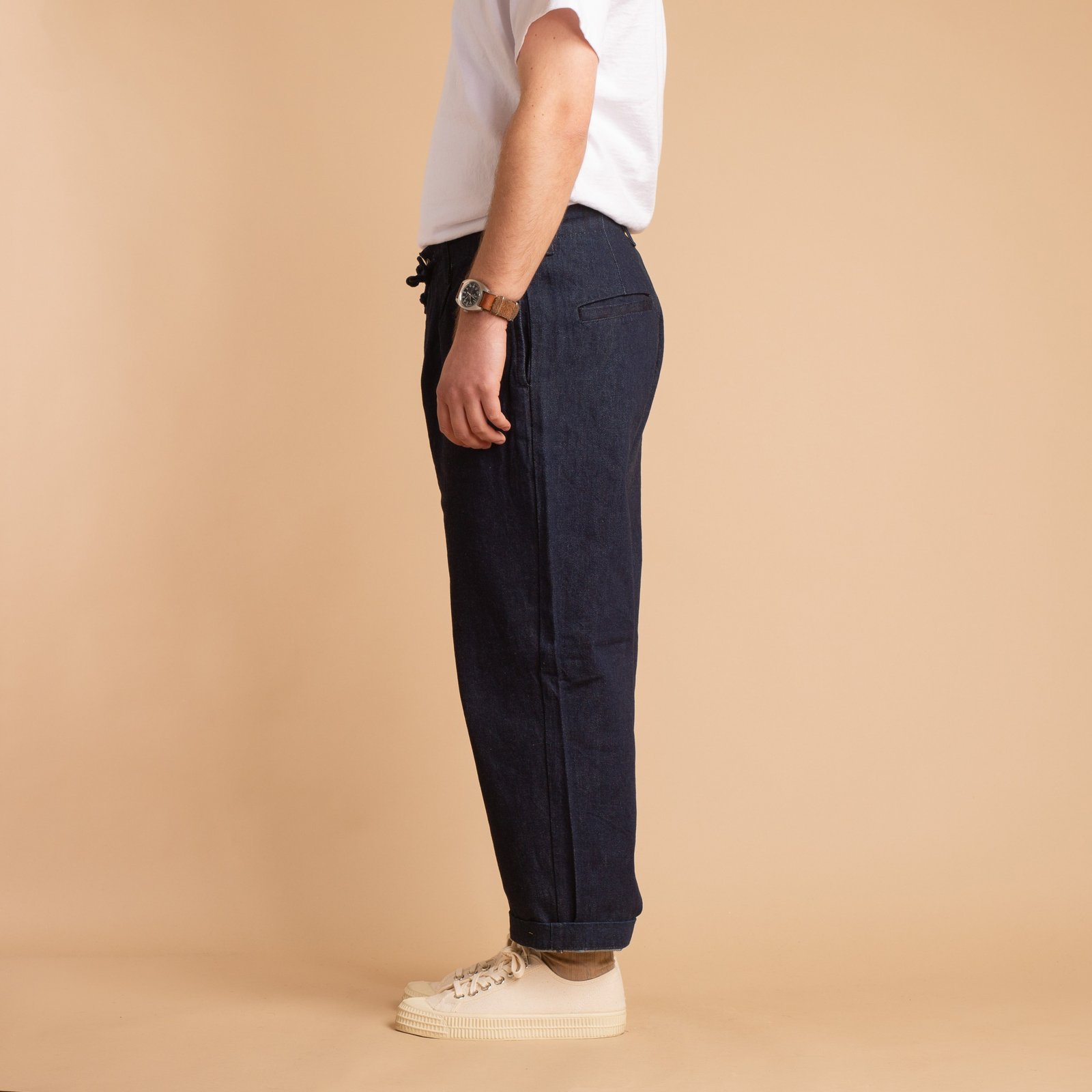 F0508 Denim Track Pants