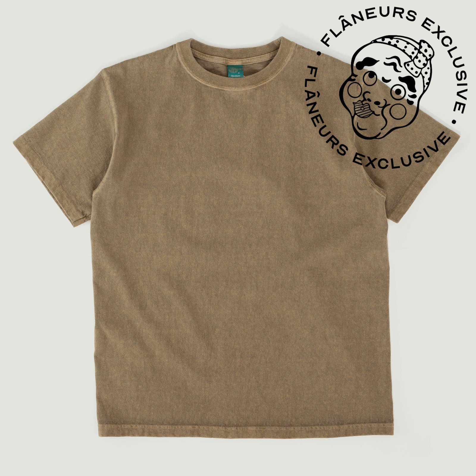Short Sleeve Crew T-Shirt in Army Green