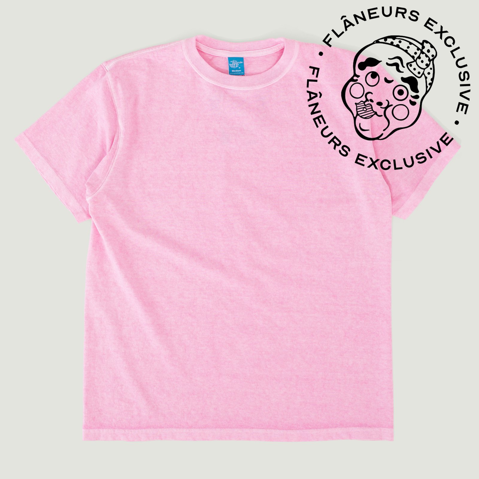 Short Sleeve Crew T-Shirt P-Pink