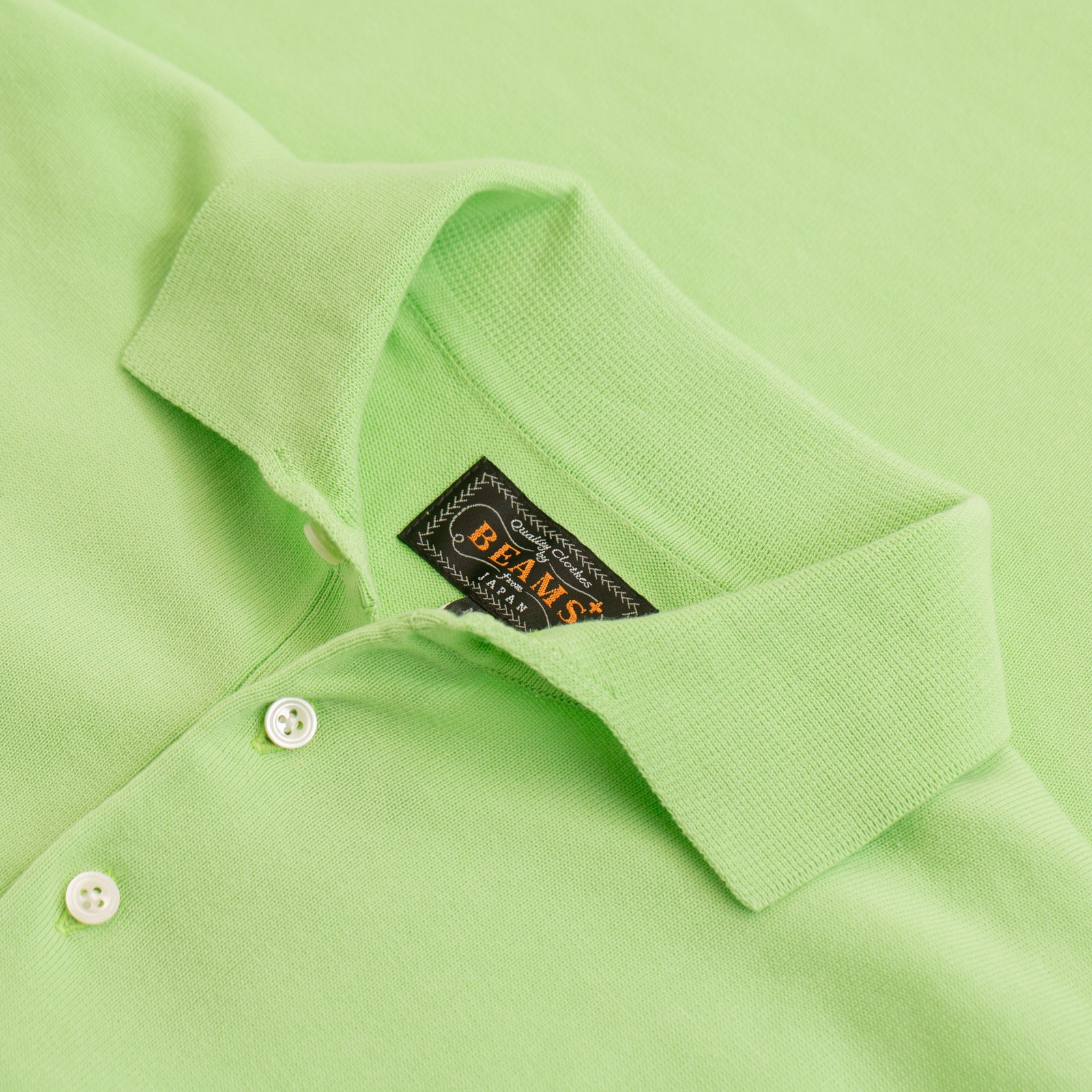 Short Sleeve Knit Polo Green