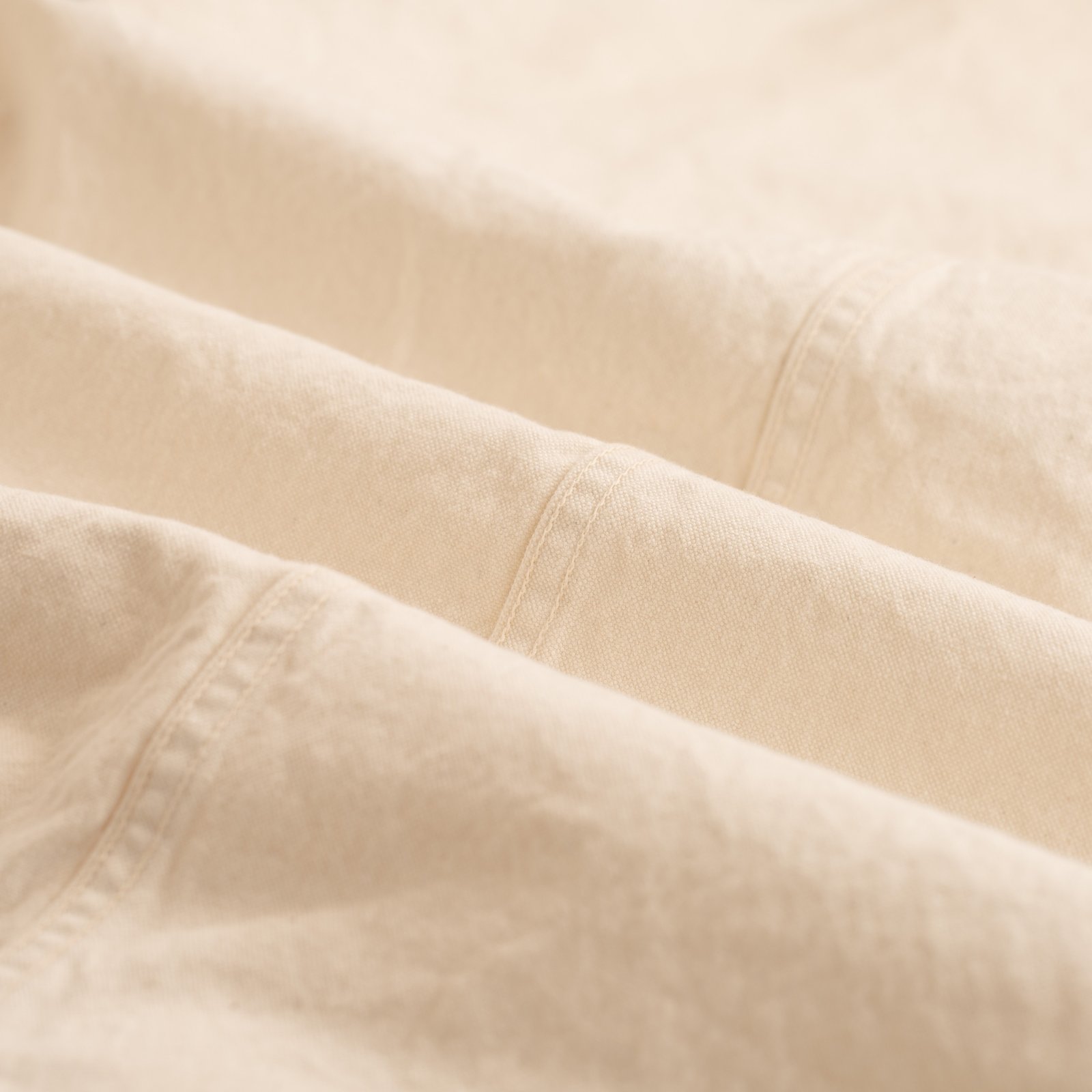 SEUVAS / 8oz Canvas Wing Collar Shirt Jacket Natural