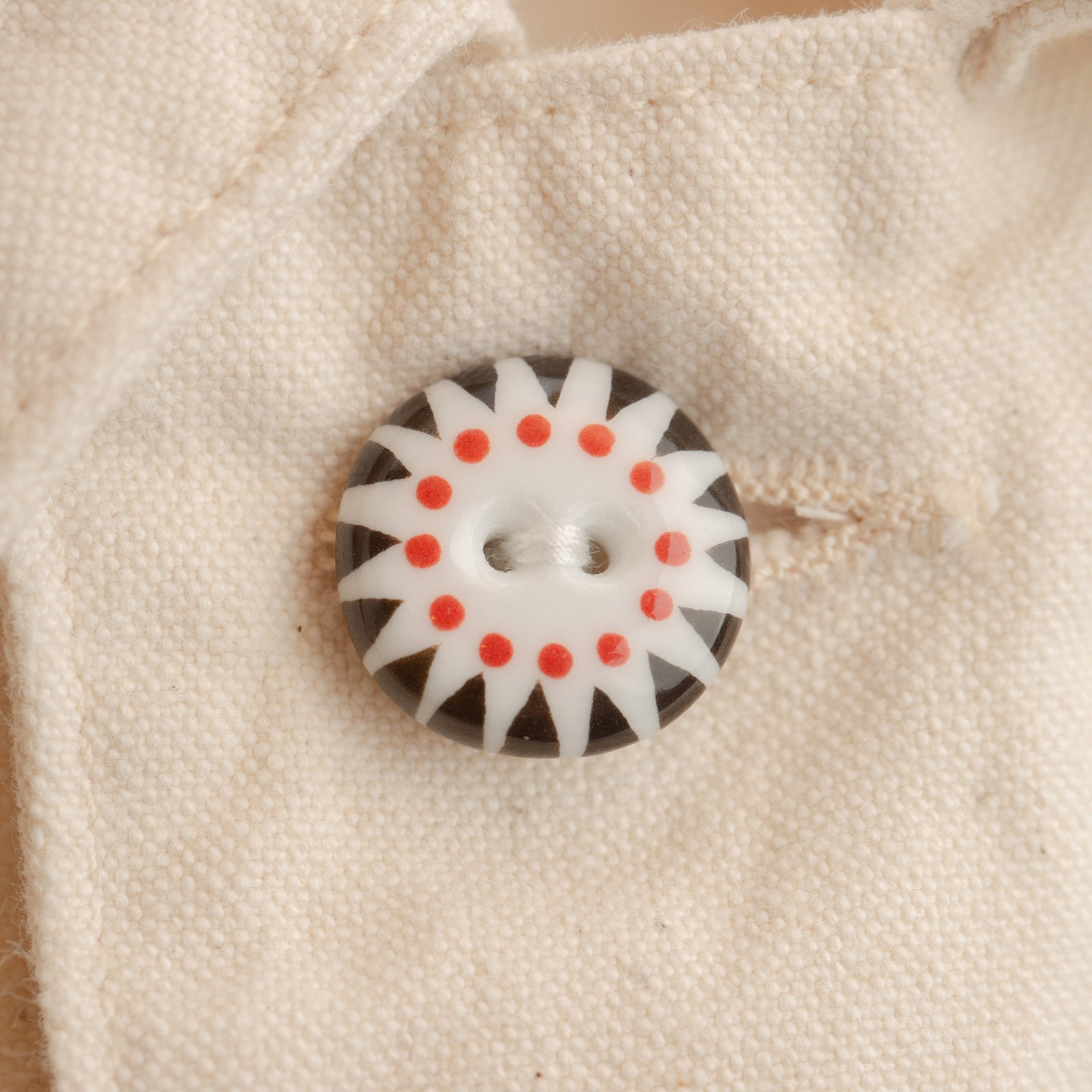 10oz Canvas Coverall Jacket in Natural Color