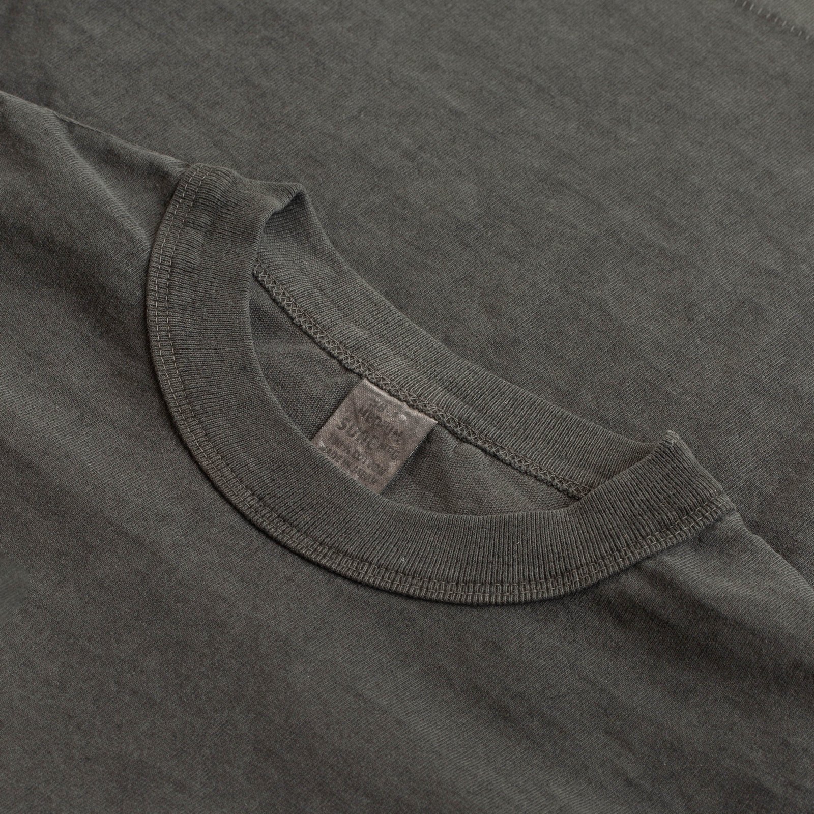 "SURE MFG" 7.5oz Pocket Short Sleeve Tee Black