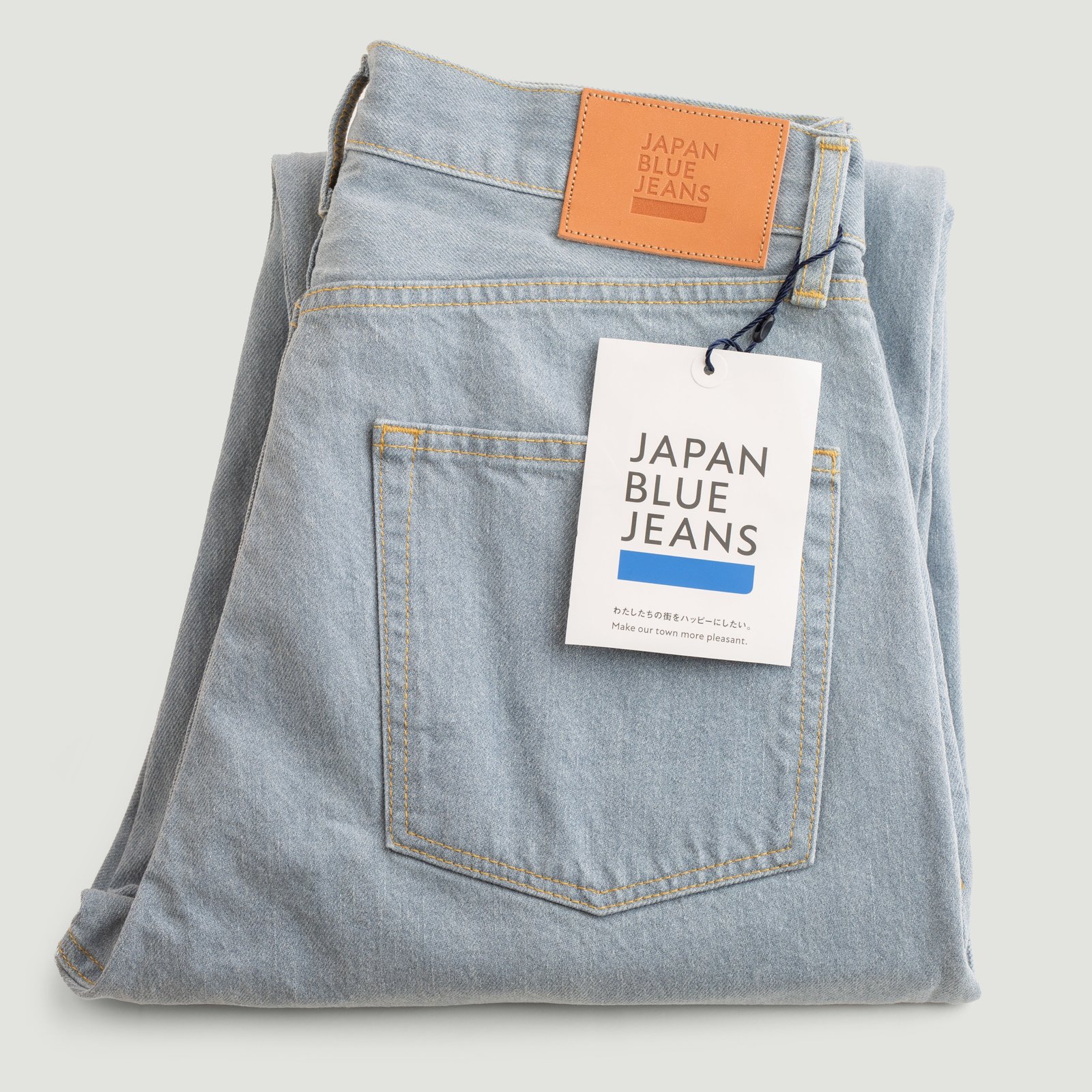 JAPAN BLUE / Faded 13oz Wide Tapered 5-Pocket Pants