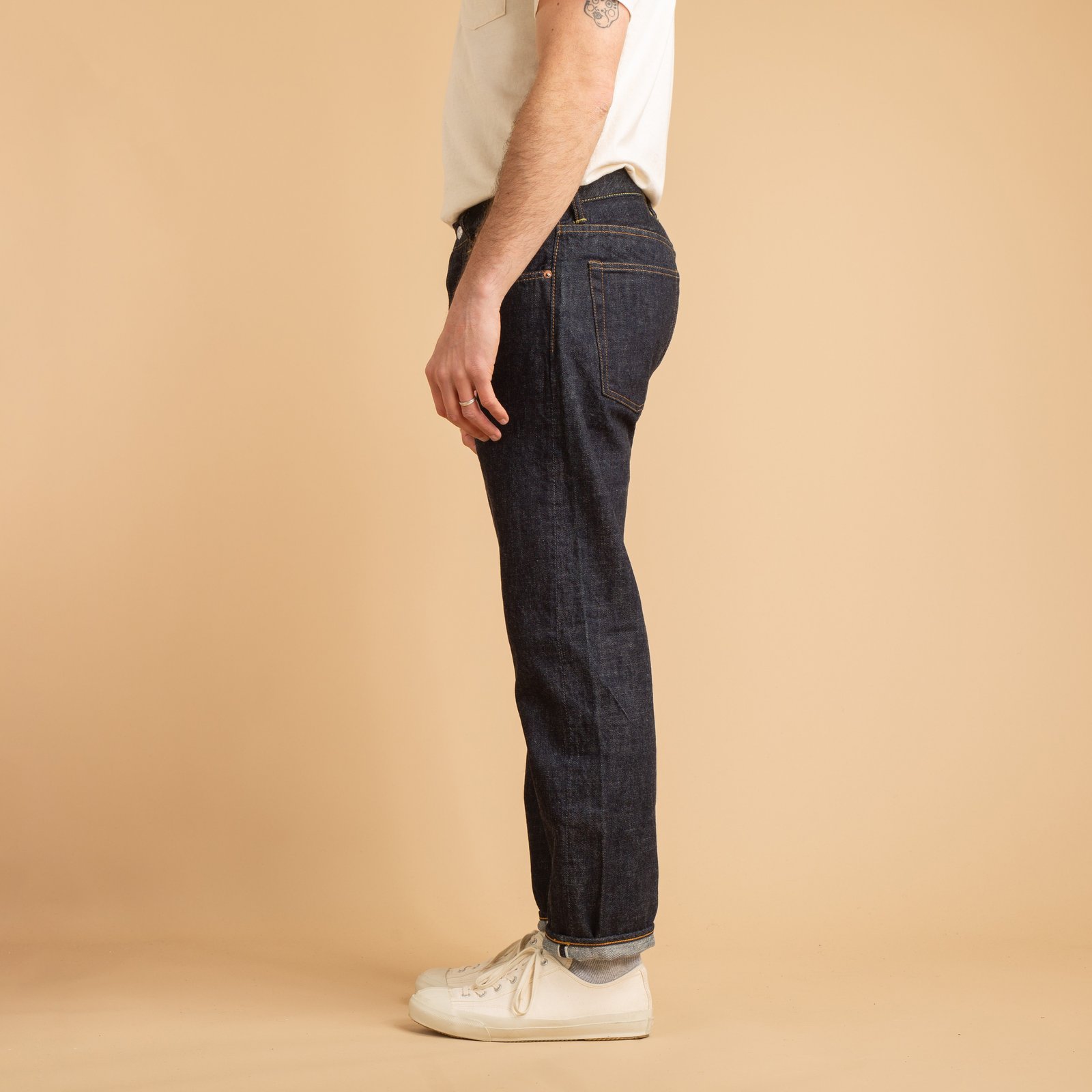 50'S Slim Jeans One Wash 13.5oz Selvedge