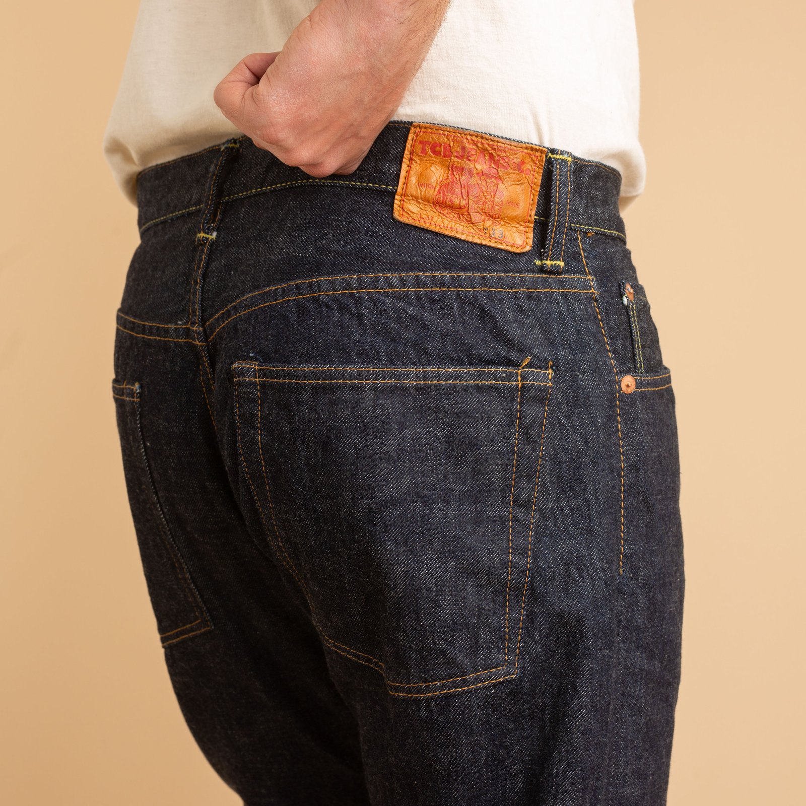 50'S Slim Jeans One Wash 13.5oz Selvedge