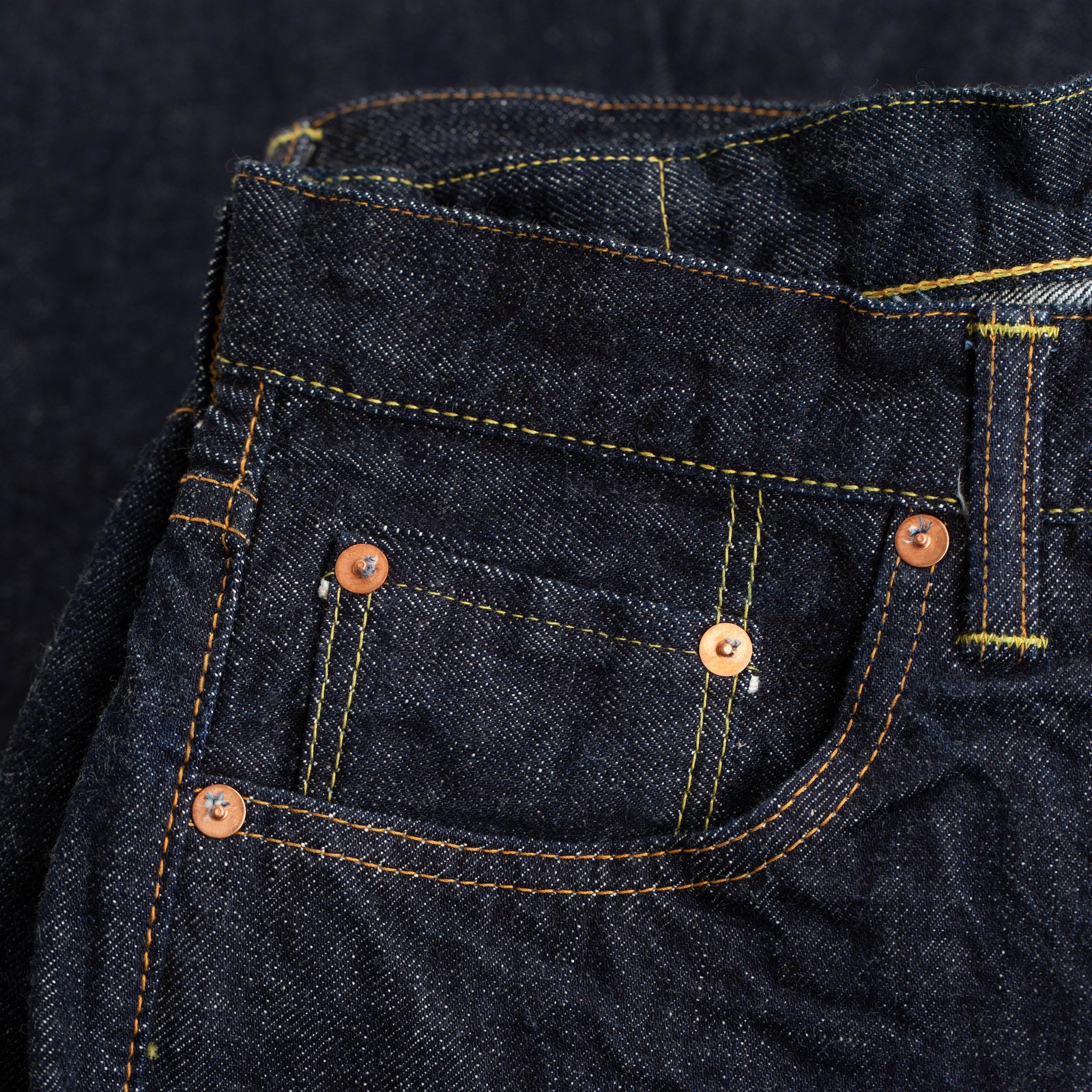 50's Slim Jeans One Wash 13.5oz Selvedge
