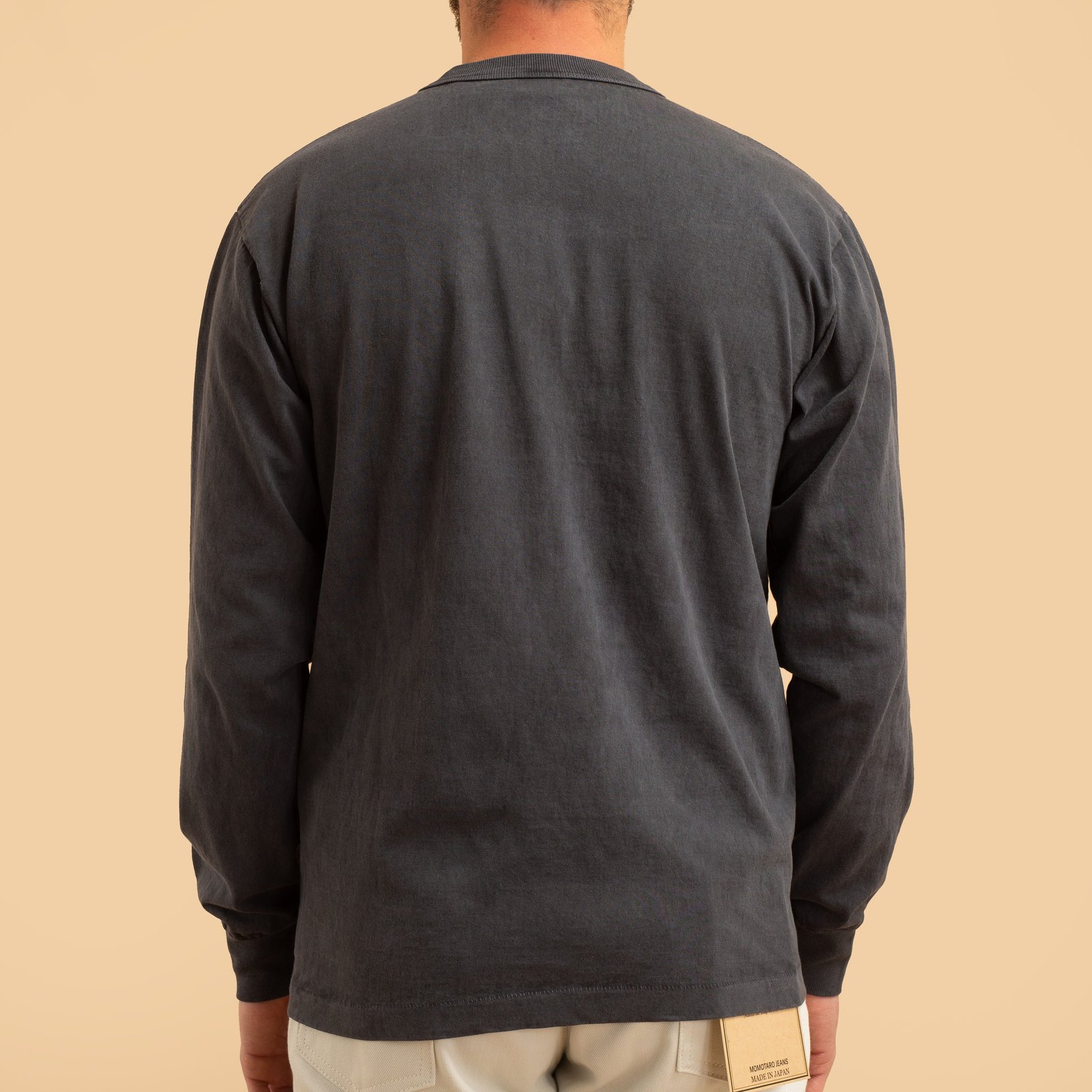 "SURE MFG" 7.5oz Pocket Long Sleeve Tee The Last Navy