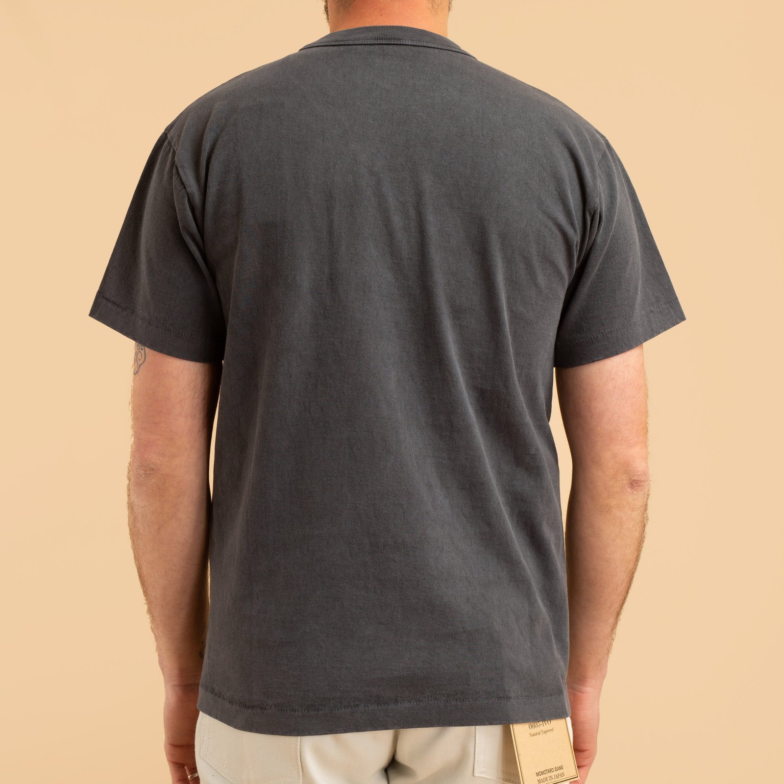 "SURE MFG" 7.5 oz Pocket S/S Tee The Last Navy