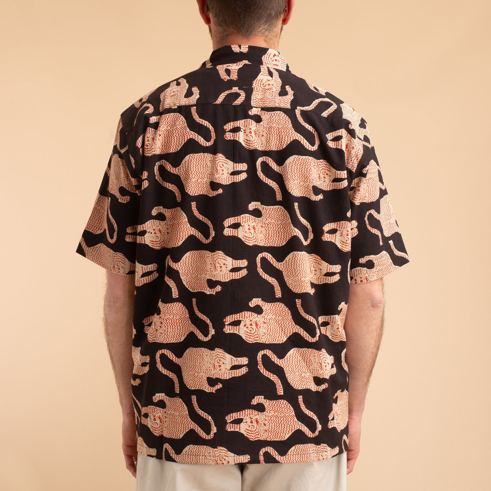 KARDO x FLANEURS / S/S Shirt BP69 Black/Red