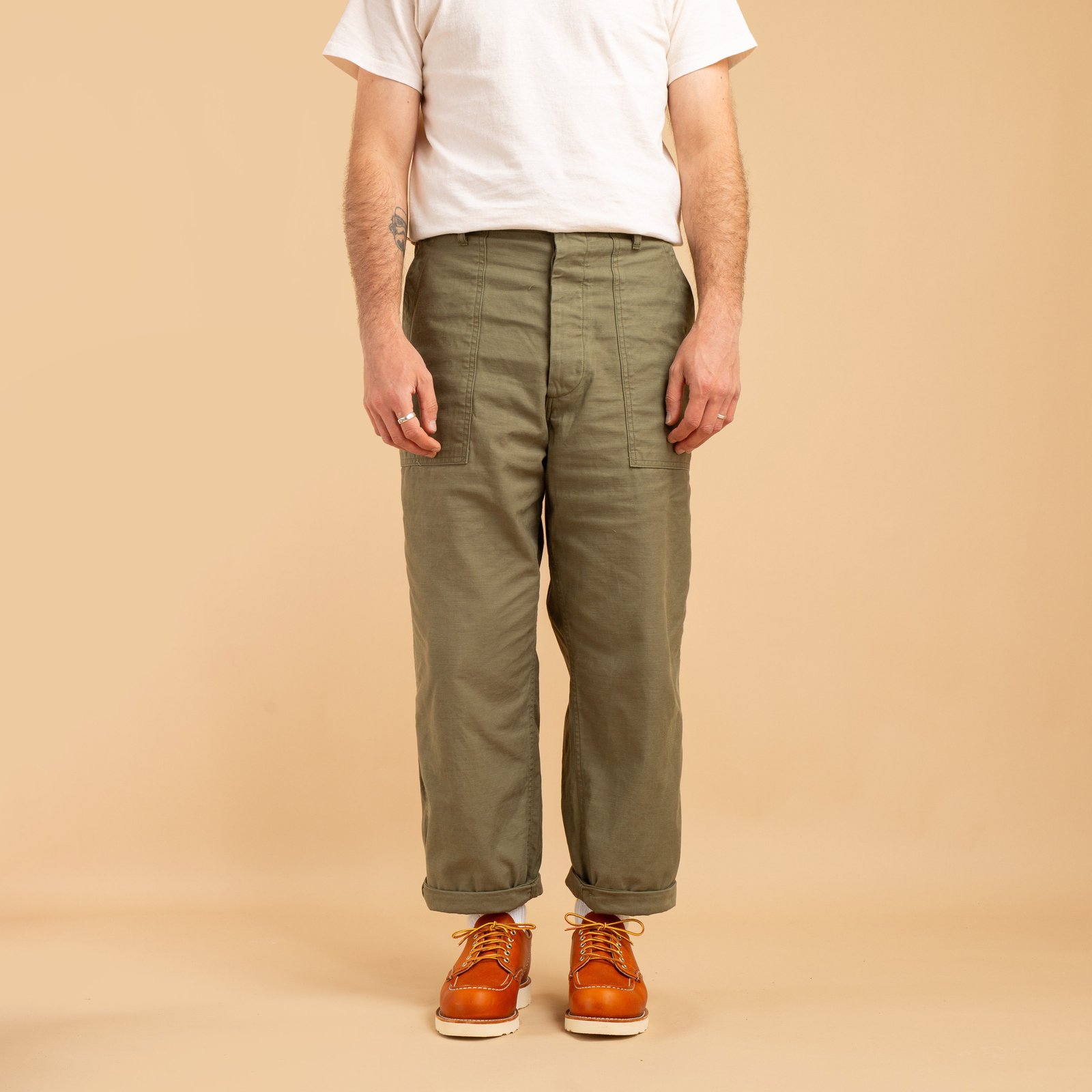 50's Baker Pants Olive