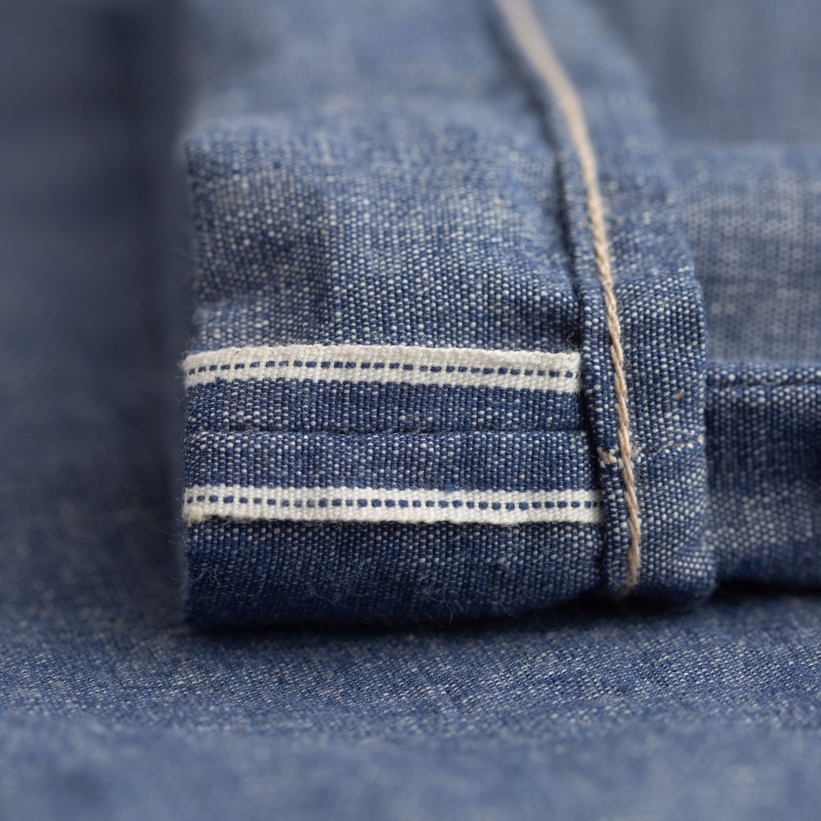 022-SVCH 8.5oz Selvage Chambray Relax Straight