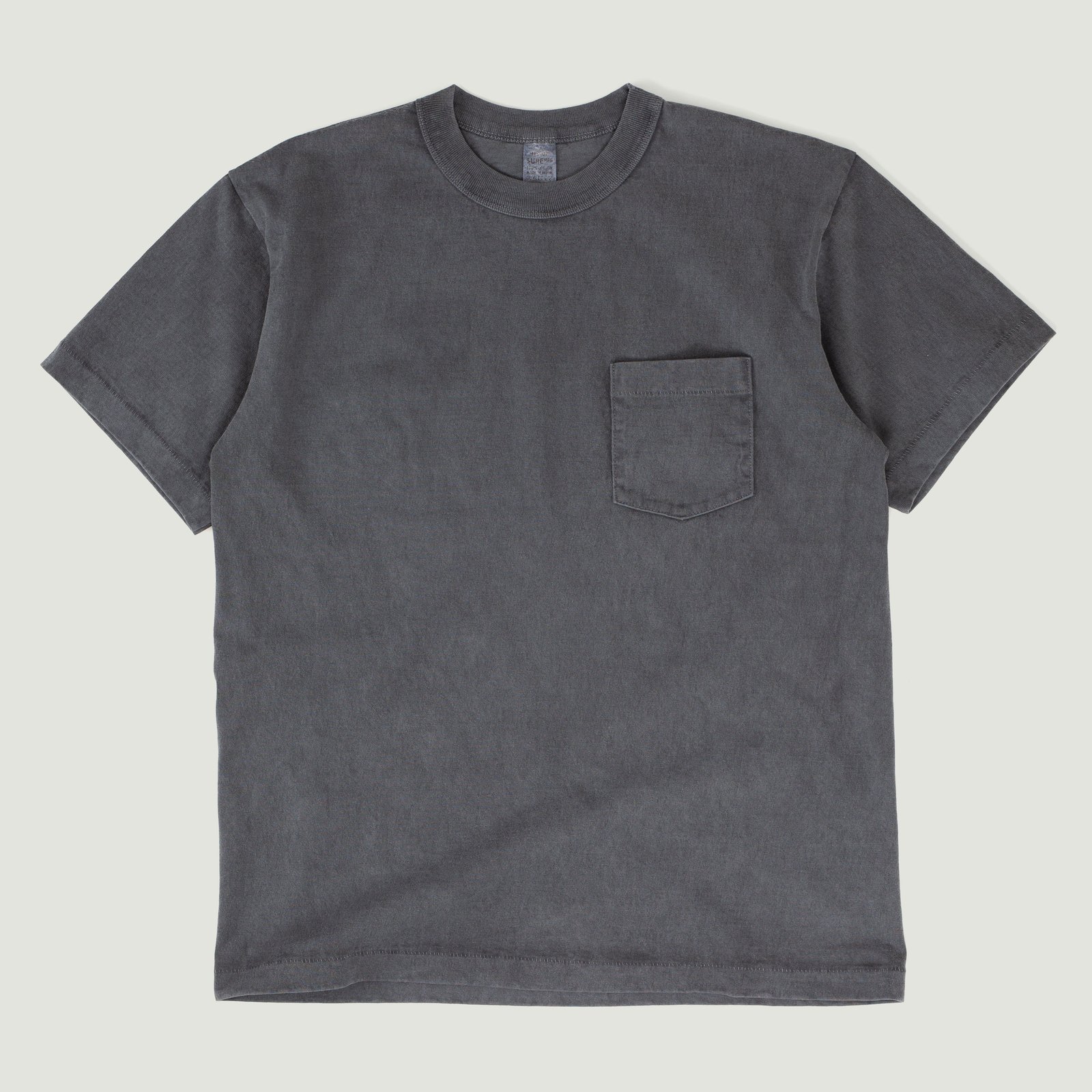 "SURE MFG" 7.5 oz Pocket S/S Tee The Last Navy