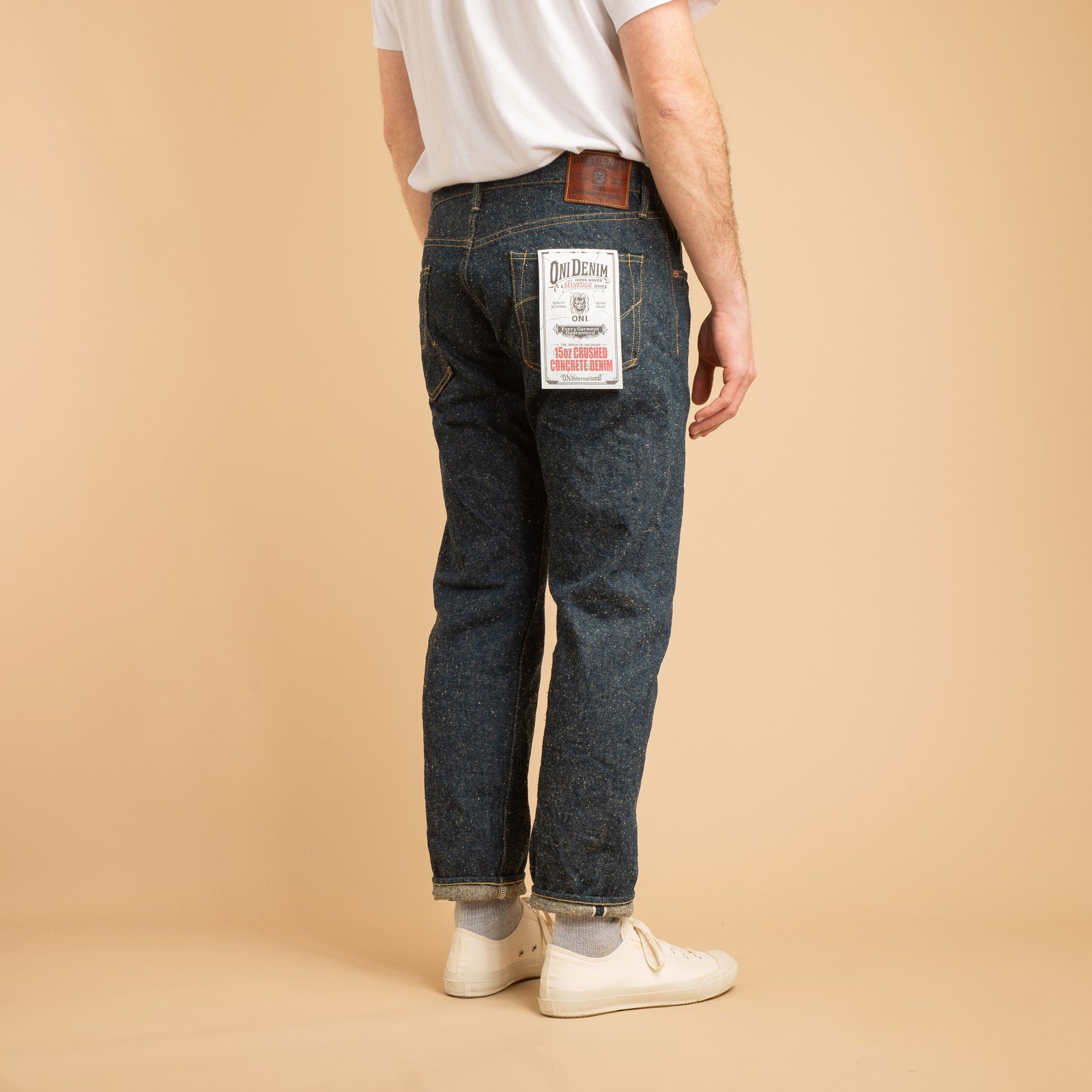 622-CCD 15oz Crushed Concrete Denim Relaxed Tapered