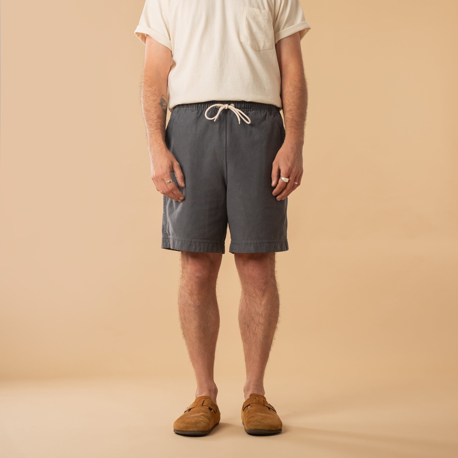 Super Tuck Long Shorts in The Last Navy