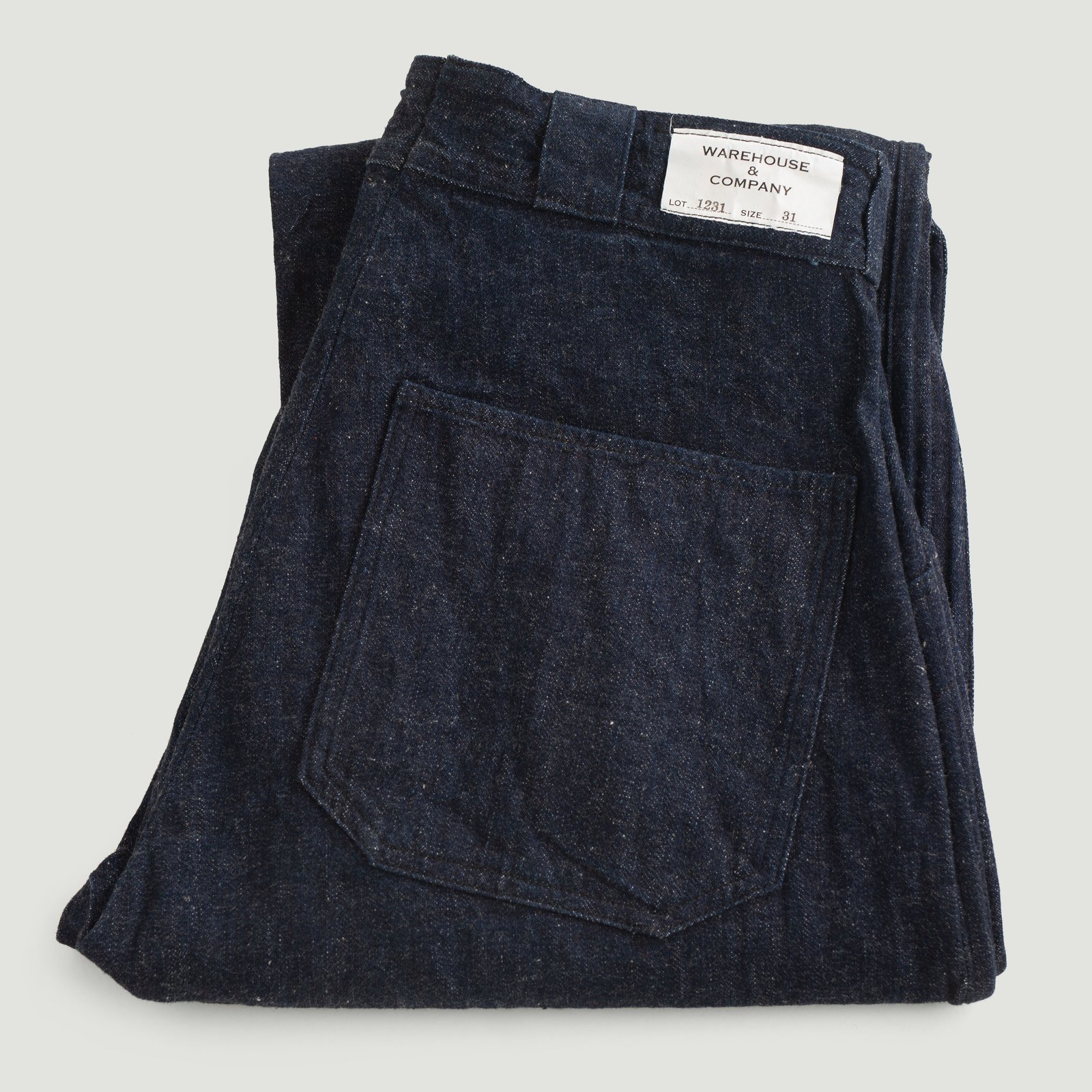 Lot 1231 New Deal Programs Denim Trousers