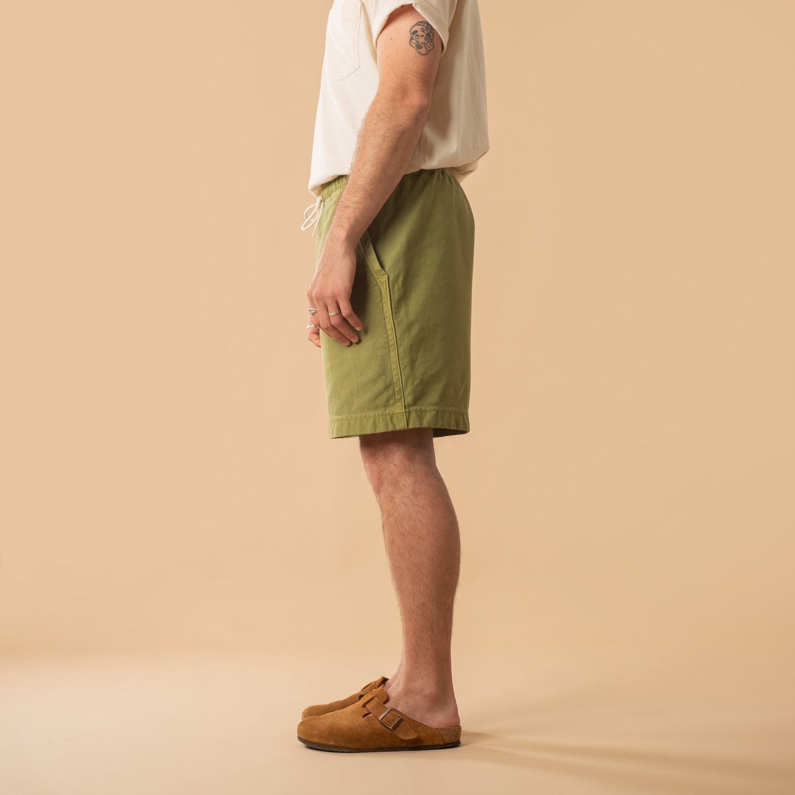 Super Tuck Long Shorts Mods Green