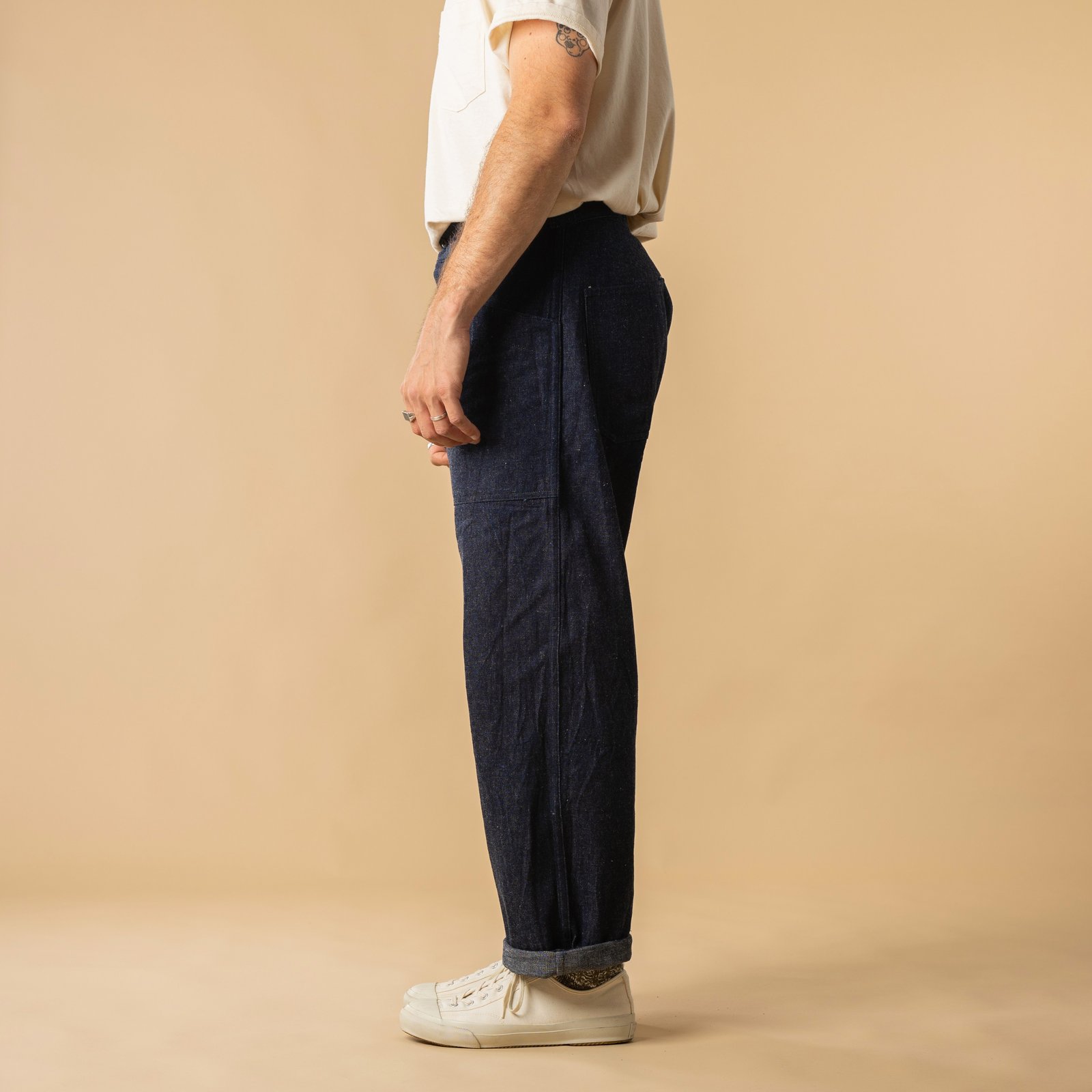 Lot 1231 New Deal Programs Denim Trousers