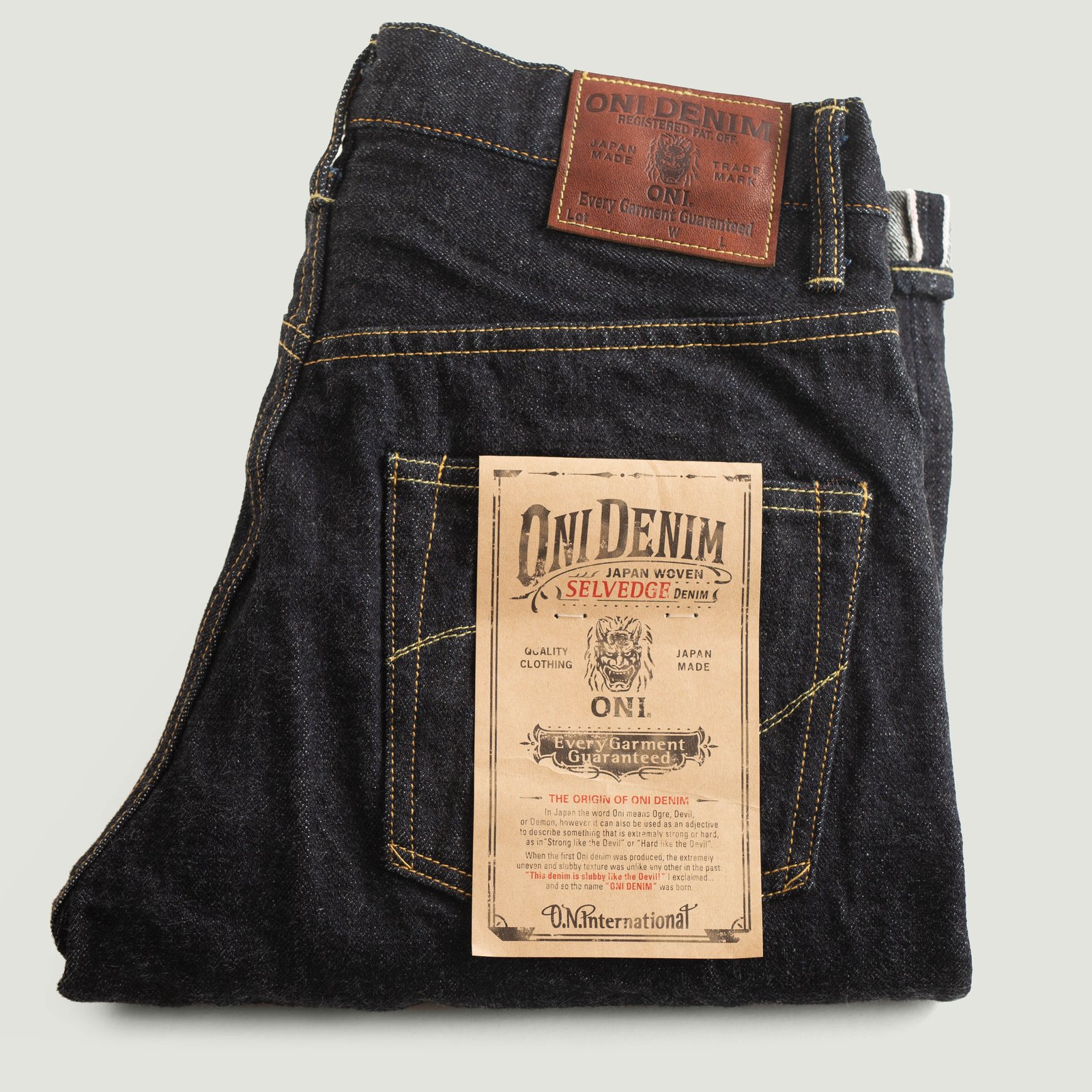 266 "Relax Straight" 15oz Low Tension Denim