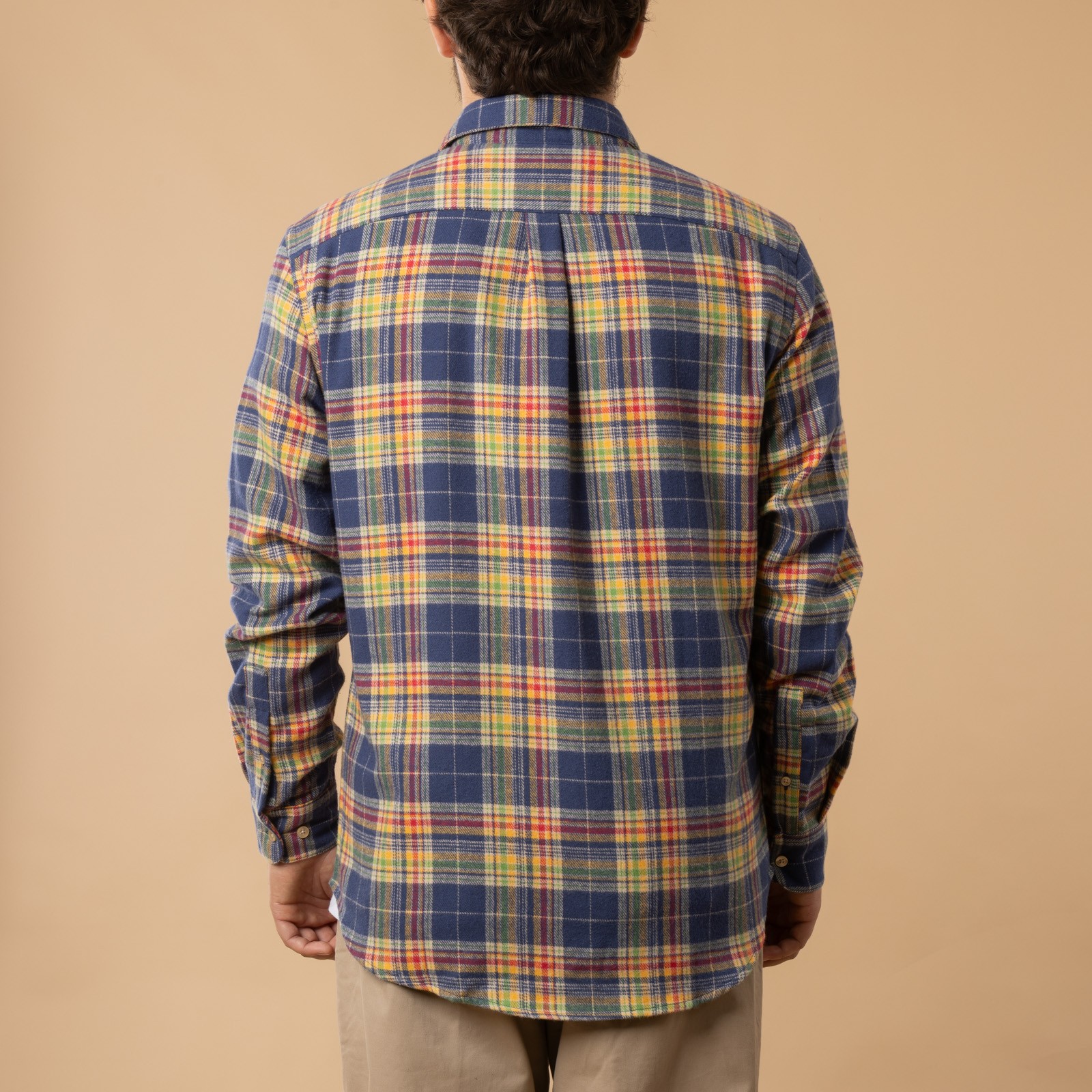 Chemise en coton PORTUGUESE FLANNEL Olissipo Shirt de dos