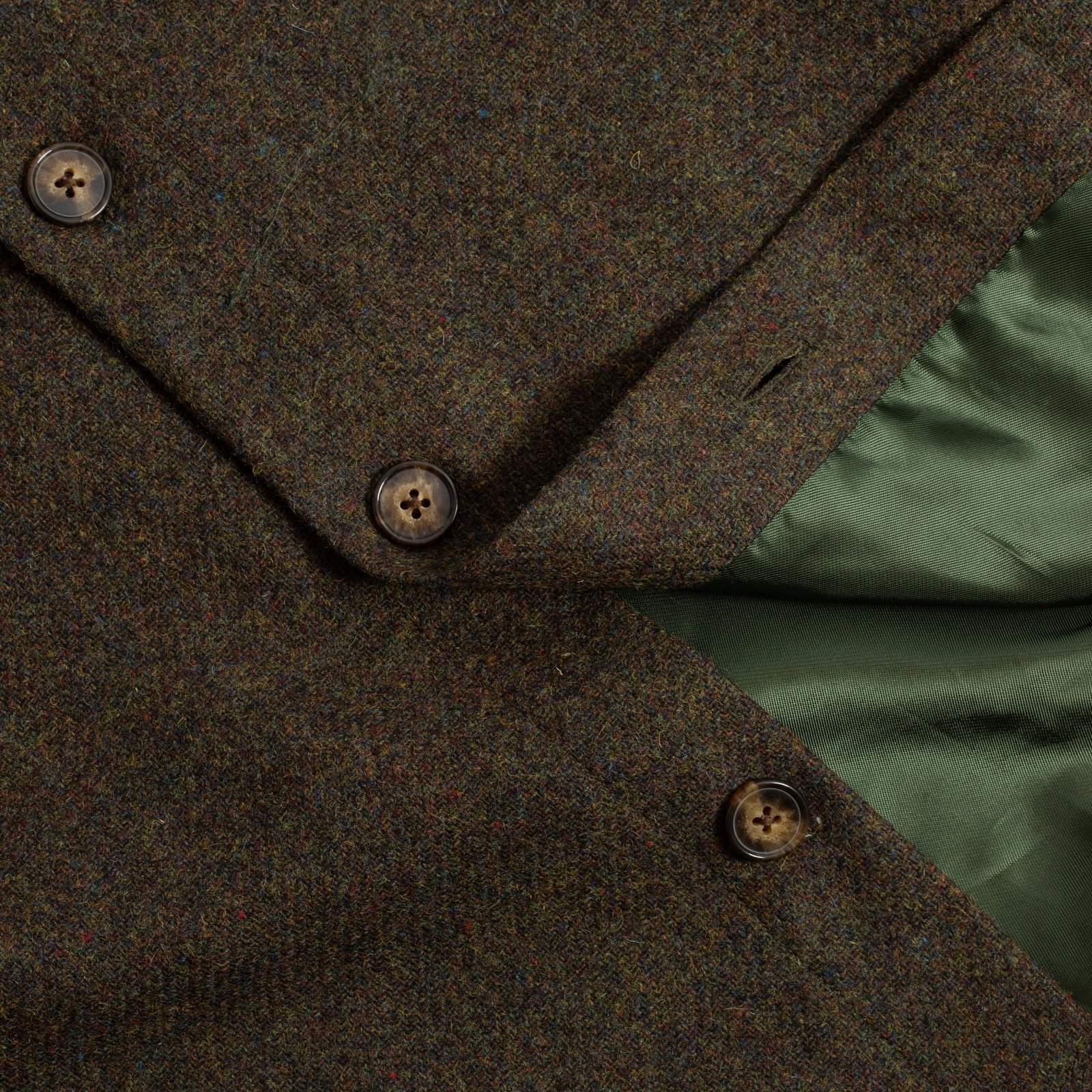 lining surchemise FW24 flâneurs-PORTUGUESE-FLANNEL-Wool-Field-Overshirt-Green