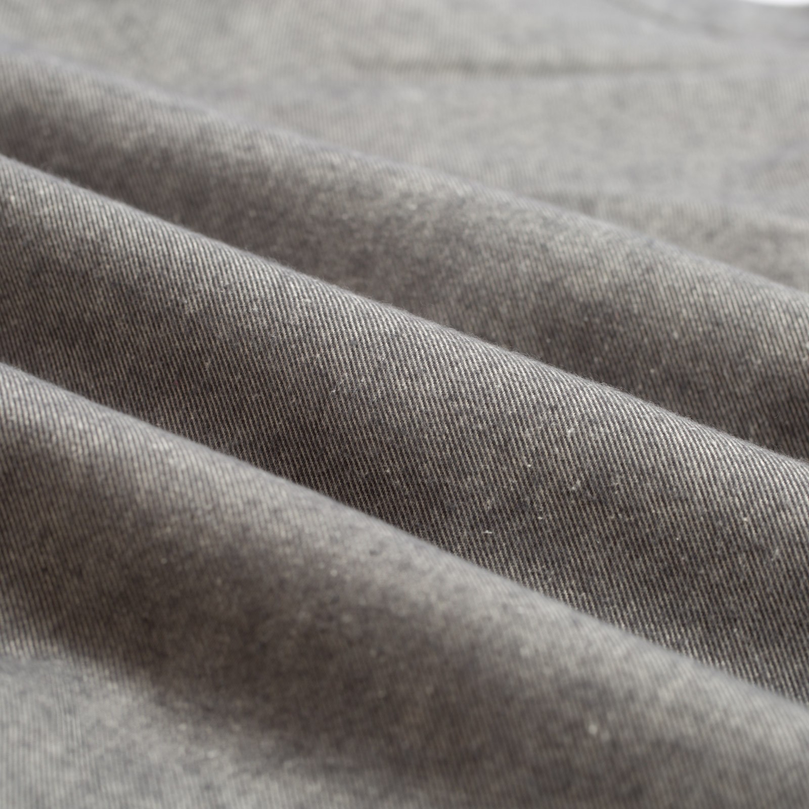 Shirt - Walkers - PORTUGUESE FLANNEL - Teca Shirt - Light Grey - Closeup