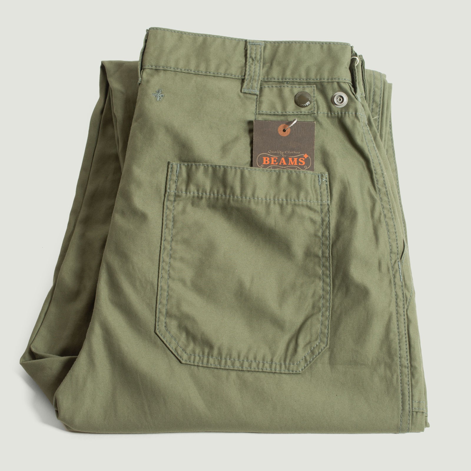 Vignette-flâneurs-BEAMS-PLUS-pantalon-1-Pleat-Baker-80-3-Back-Satin-Sage