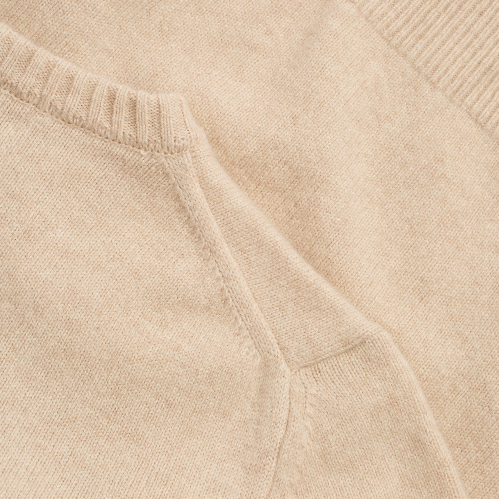 sweater flâneurs-Mooncastle-Japanese-Sweater-Wool-and-Cashmere-Round-Neck natural-4