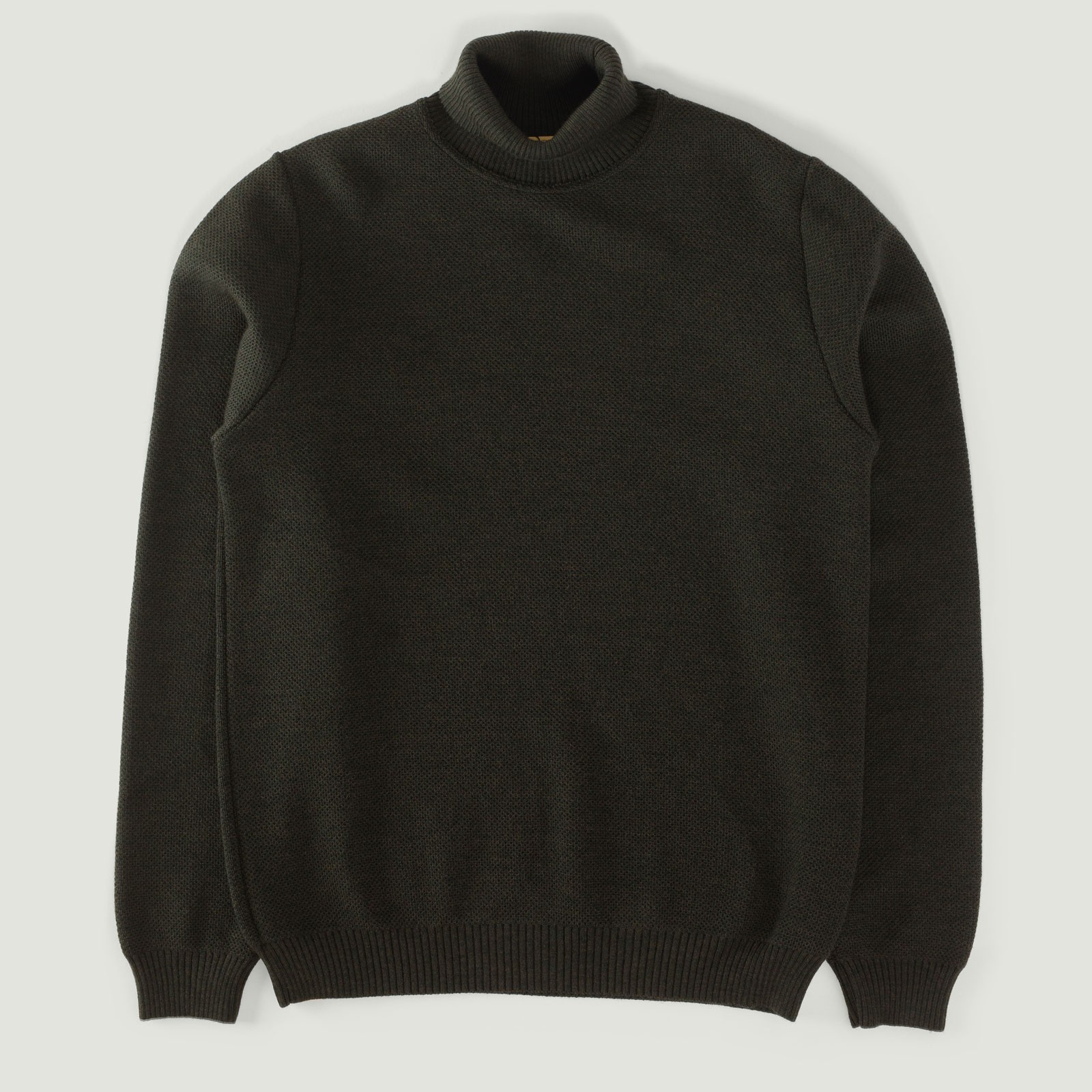 Vignette featuring strollers - Turtleneck sweater - NITTO KNITWEAR - Youri khaki