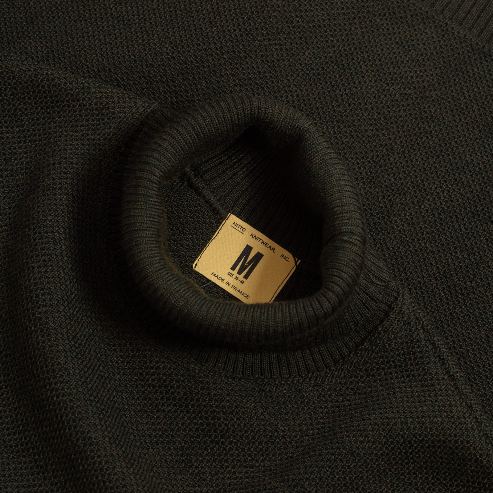 NITTO KNITWEAR Youri-13 Turtleneck Sweater