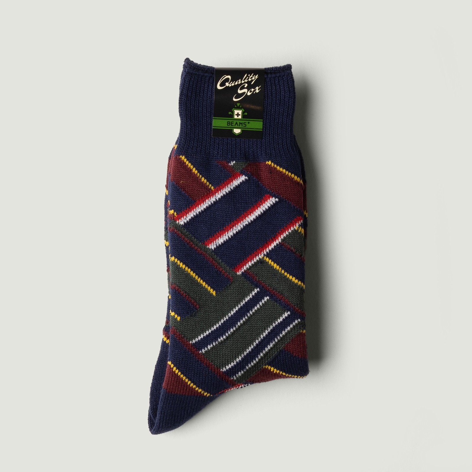 Vignette_Beams Plus - Regimental Socks Crazy